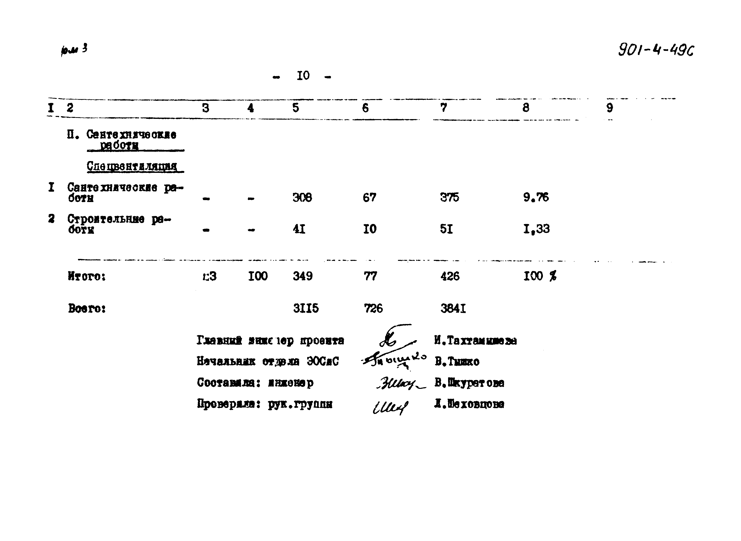 Типовой проект 901-4-49с