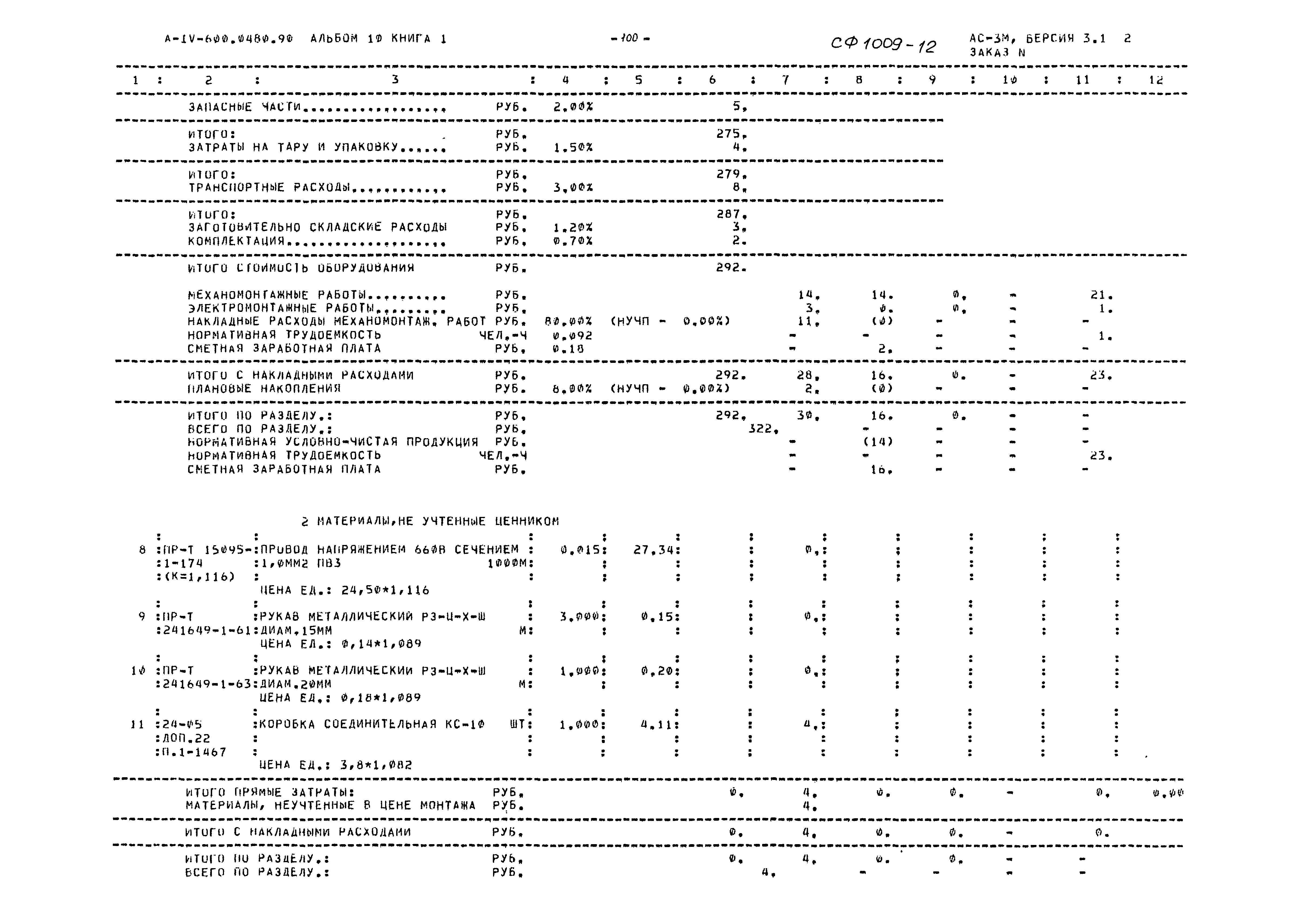 Типовые проектные решения А-IV-600-0480.90