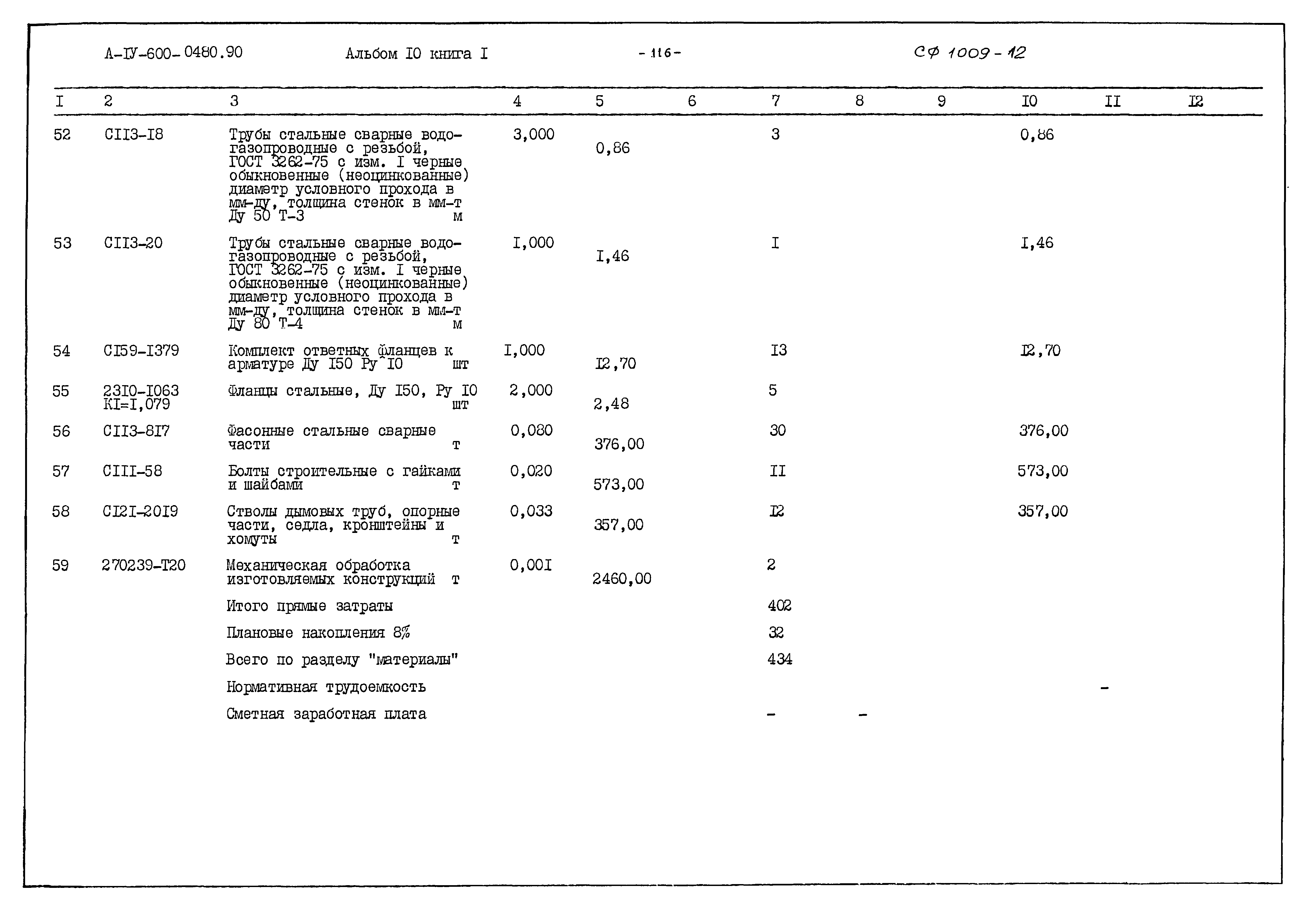 Типовые проектные решения А-IV-600-0480.90