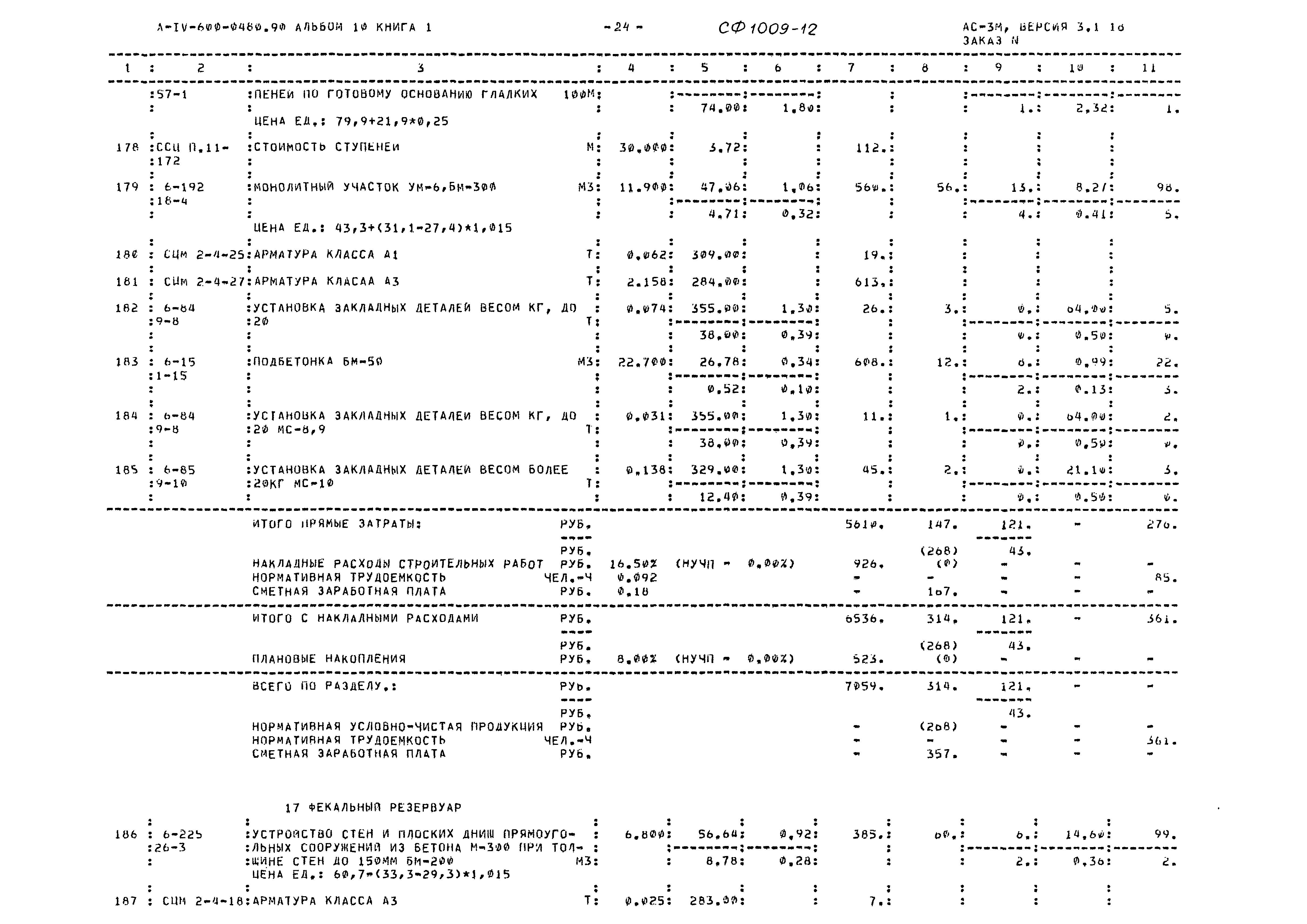 Типовые проектные решения А-IV-600-0480.90