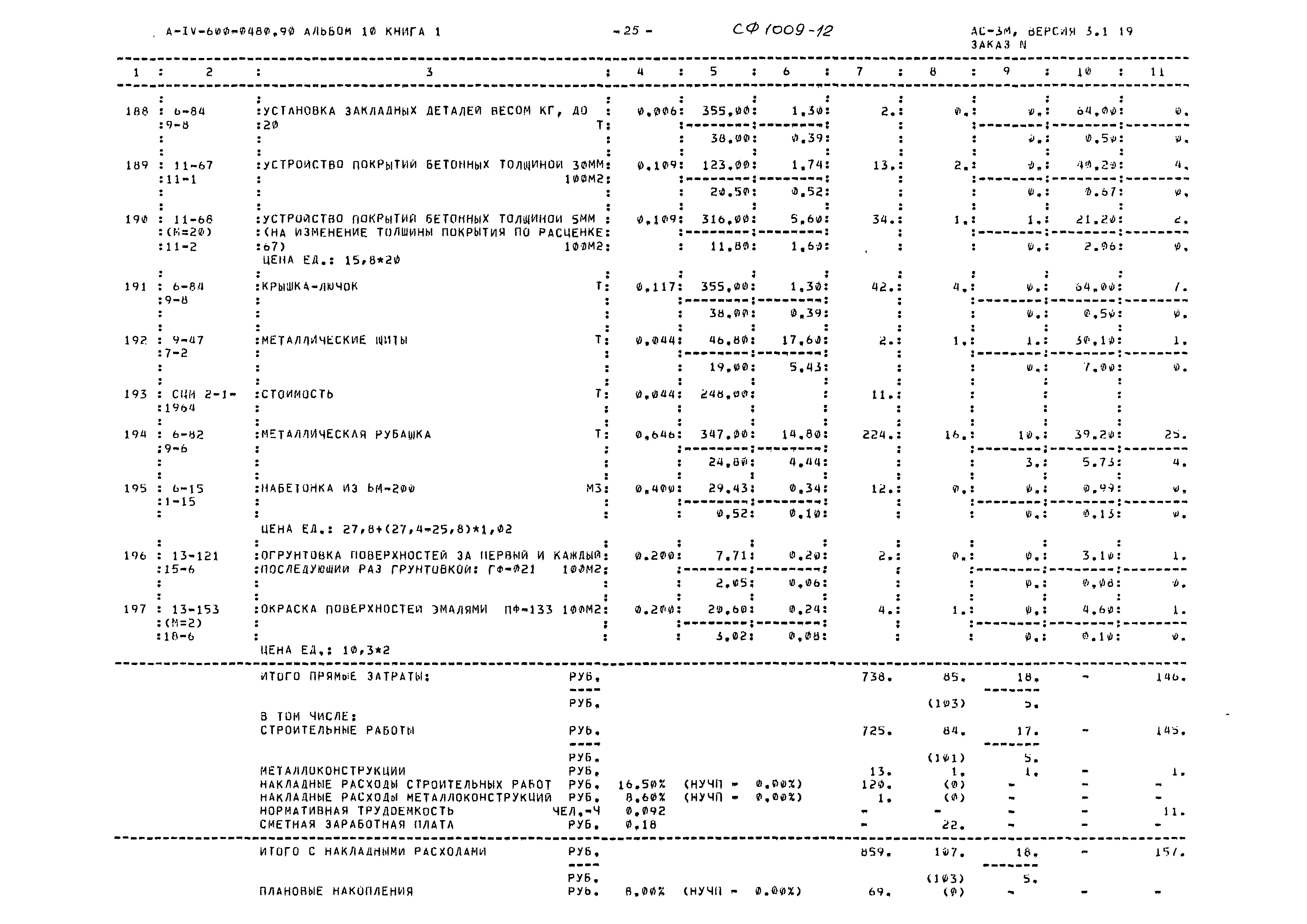 Типовые проектные решения А-IV-600-0480.90