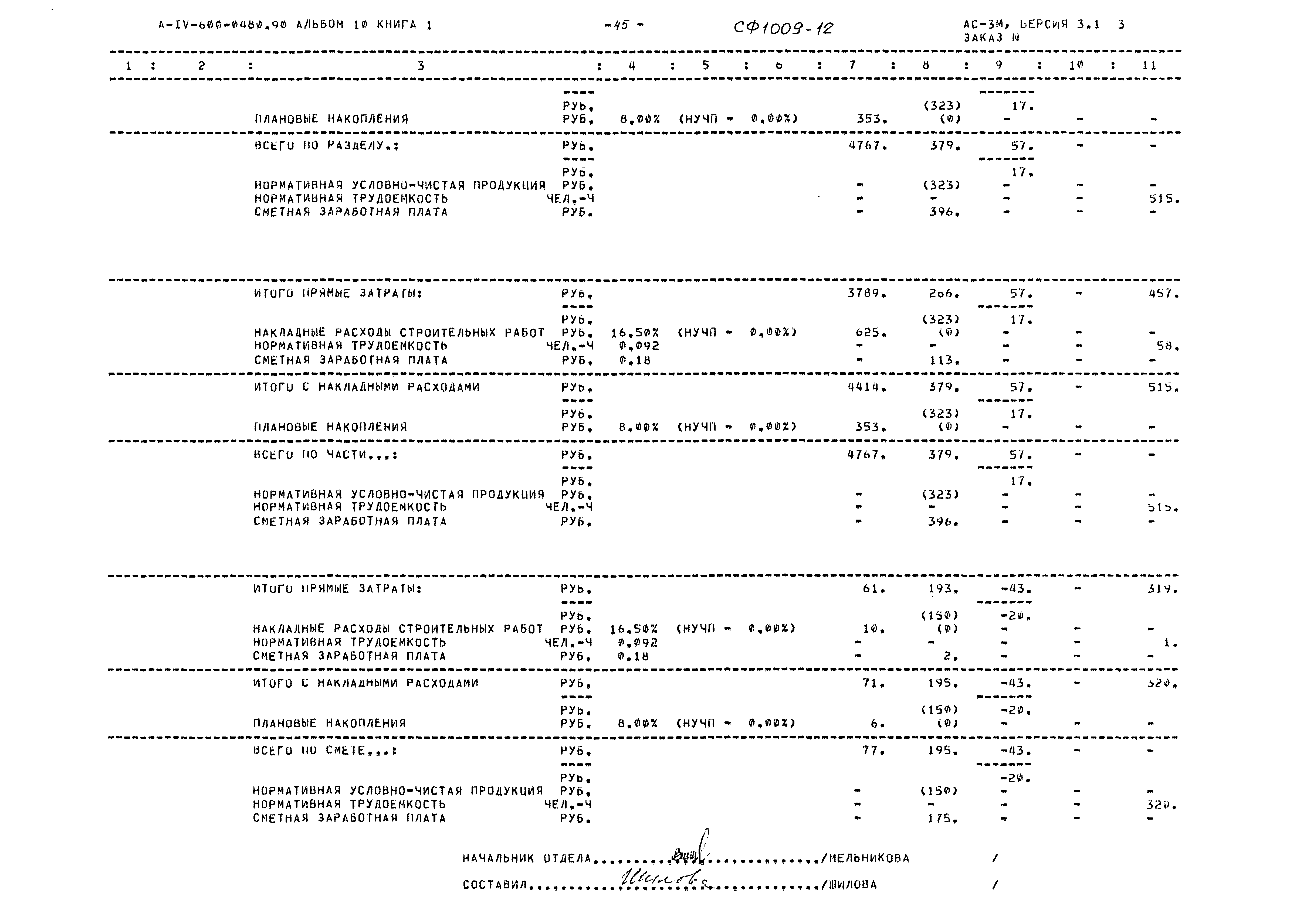 Типовые проектные решения А-IV-600-0480.90