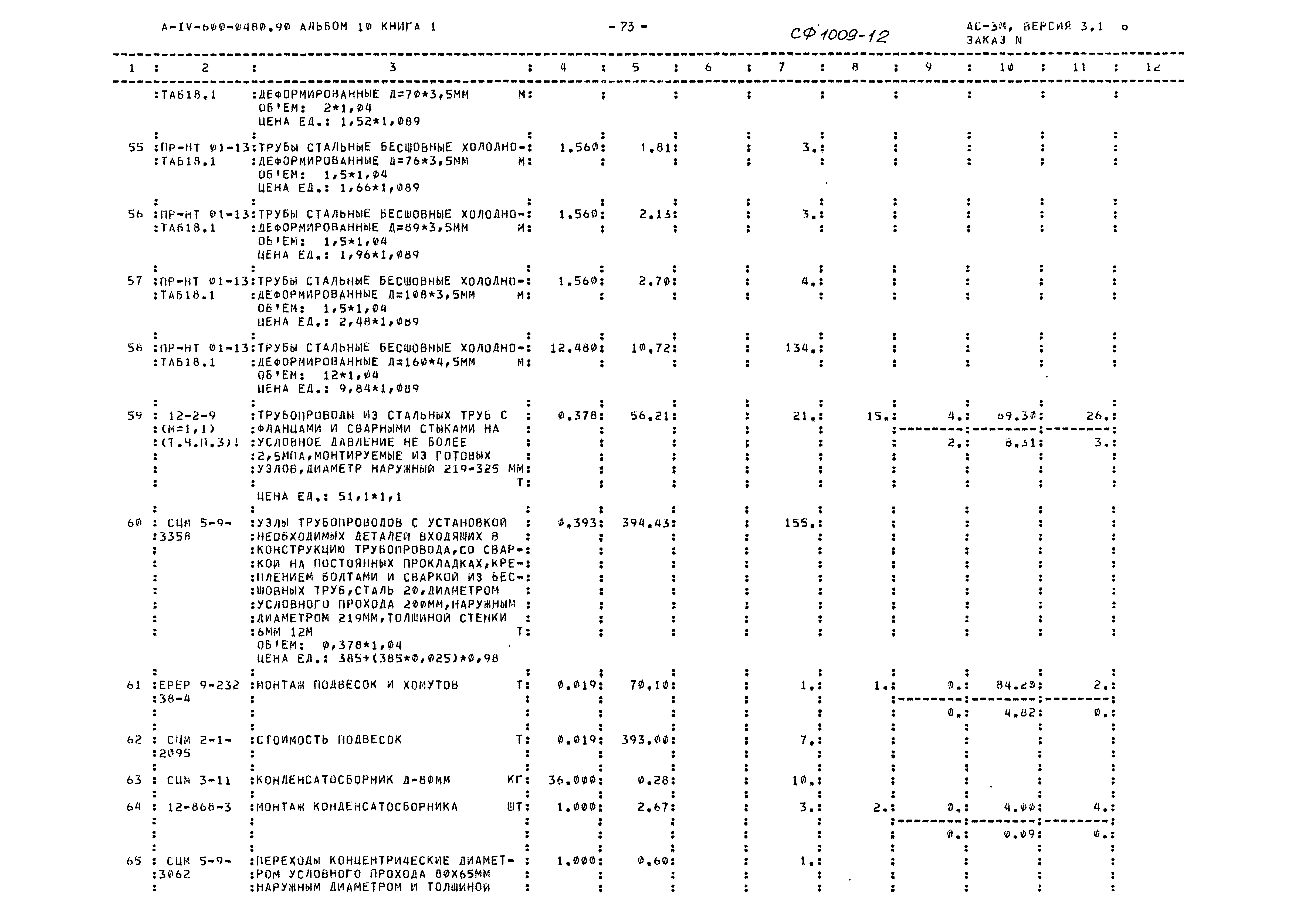 Типовые проектные решения А-IV-600-0480.90