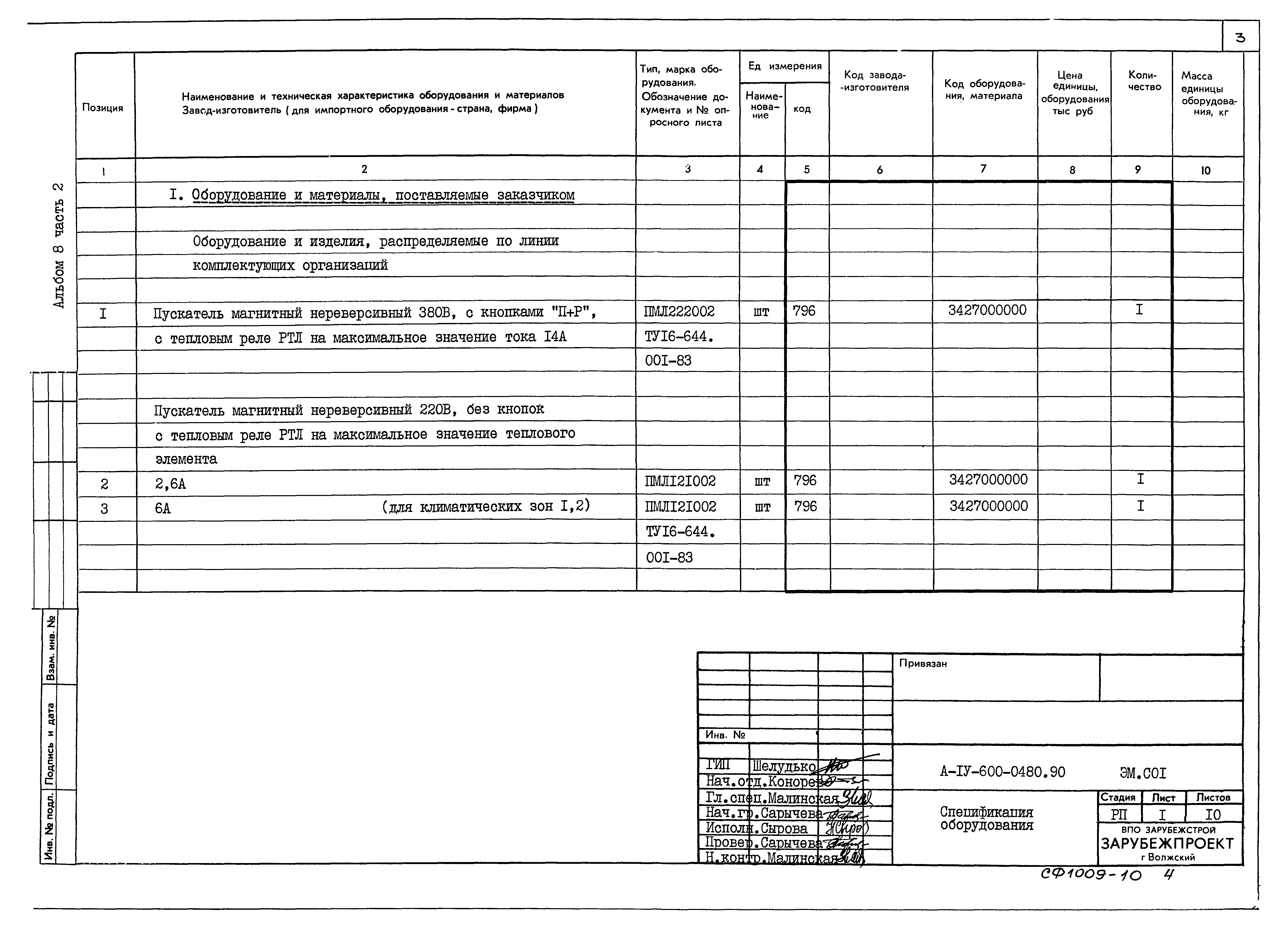 Типовые проектные решения А-IV-600-0480.90