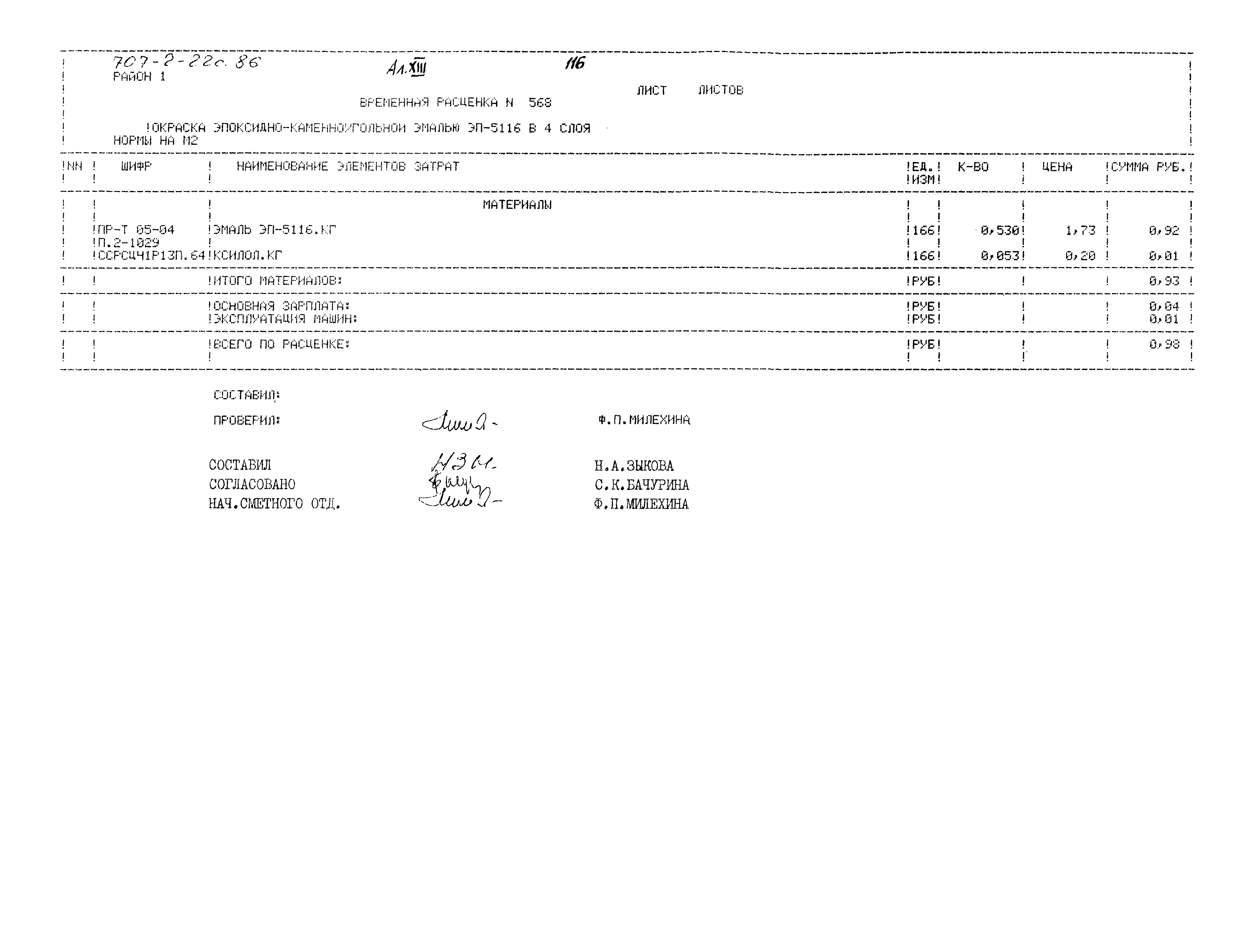 Типовой проект 707-2-22с.86