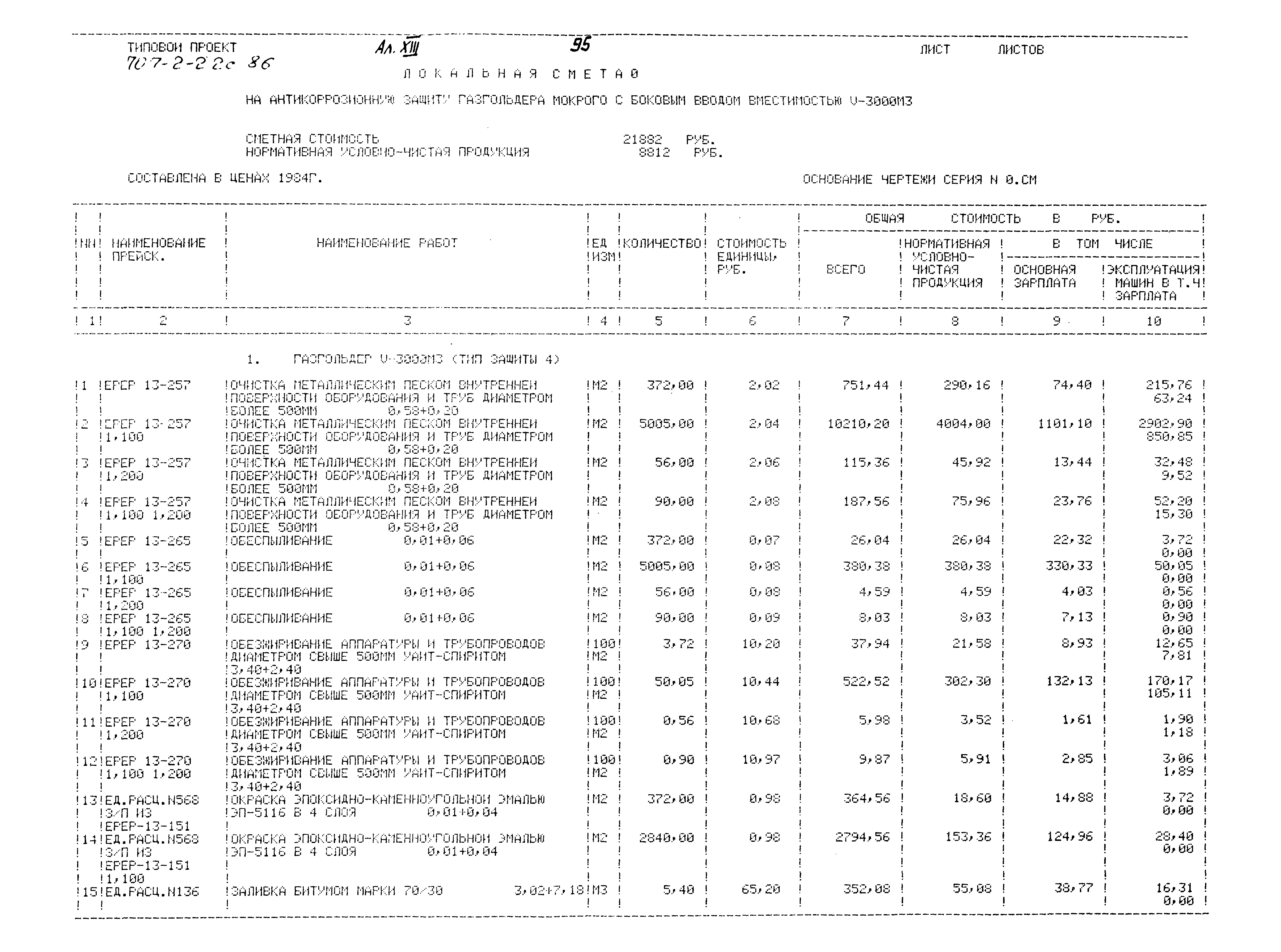 Типовой проект 707-2-22с.86