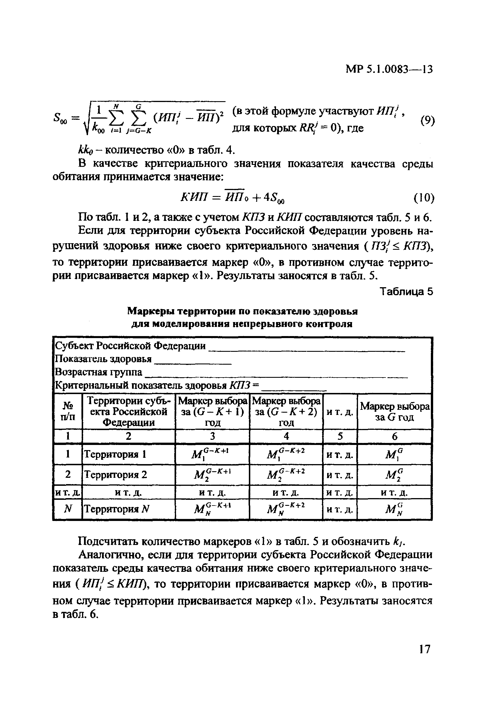 МР 5.1.0083-13