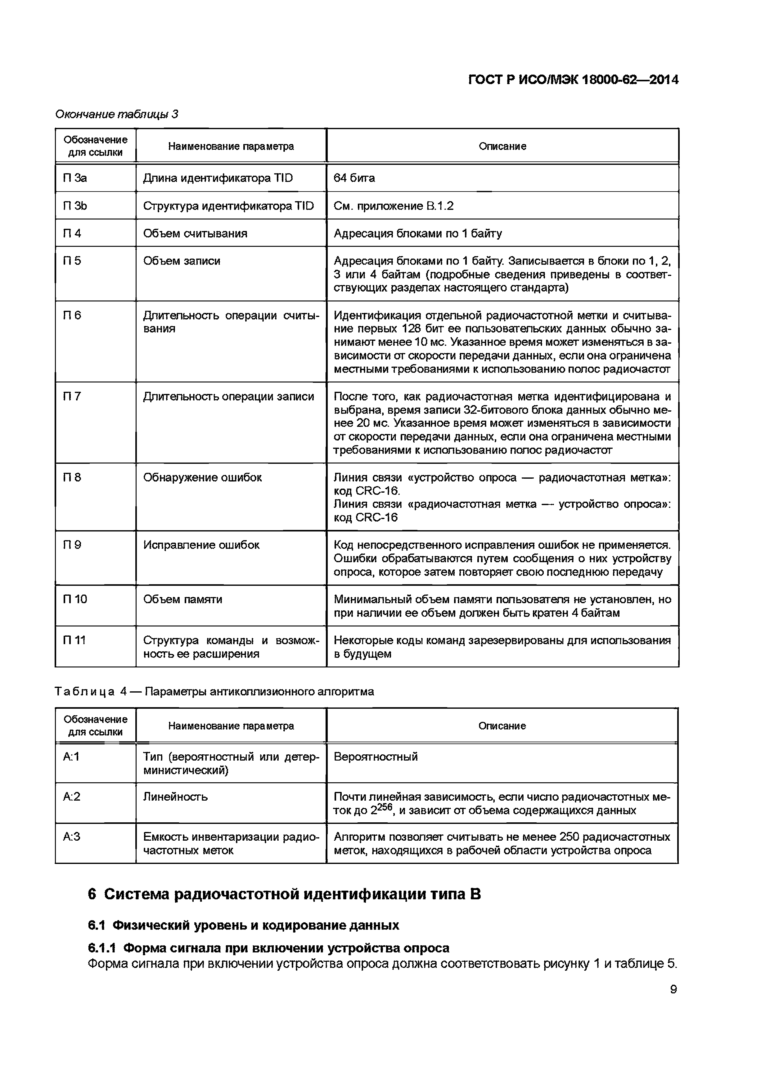 ГОСТ Р ИСО/МЭК 18000-62-2014