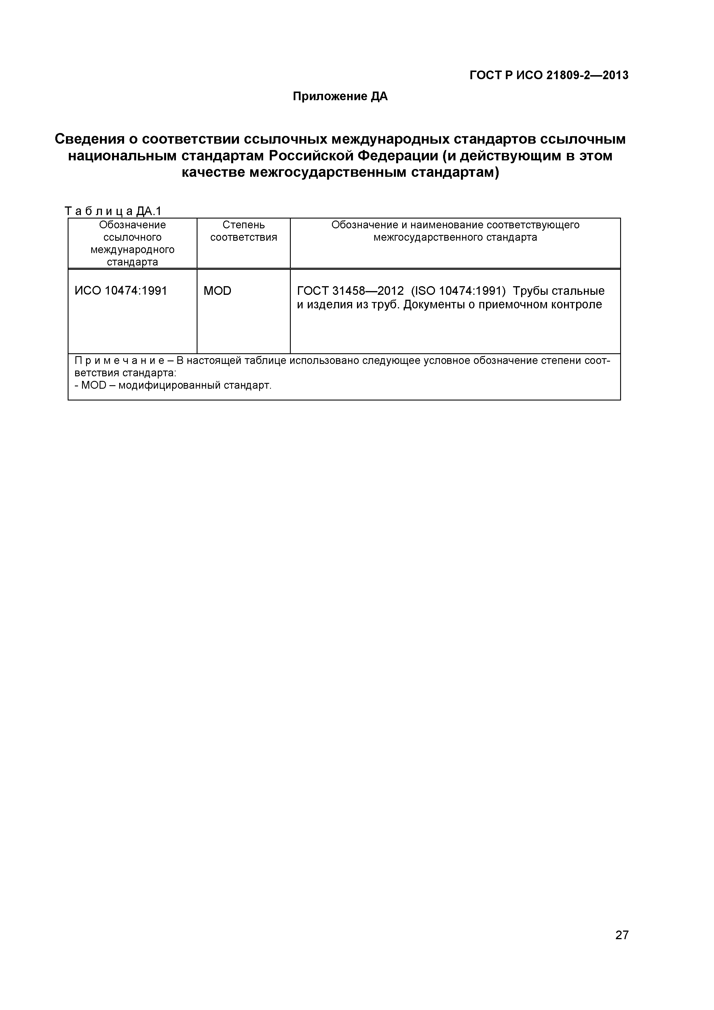 ГОСТ Р ИСО 21809-2-2013