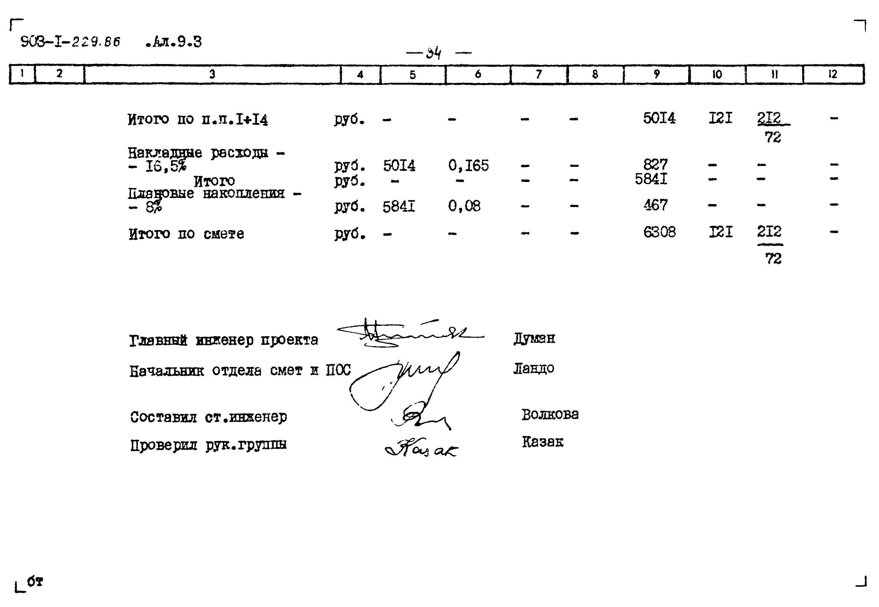 Типовой проект 903-1-229.86