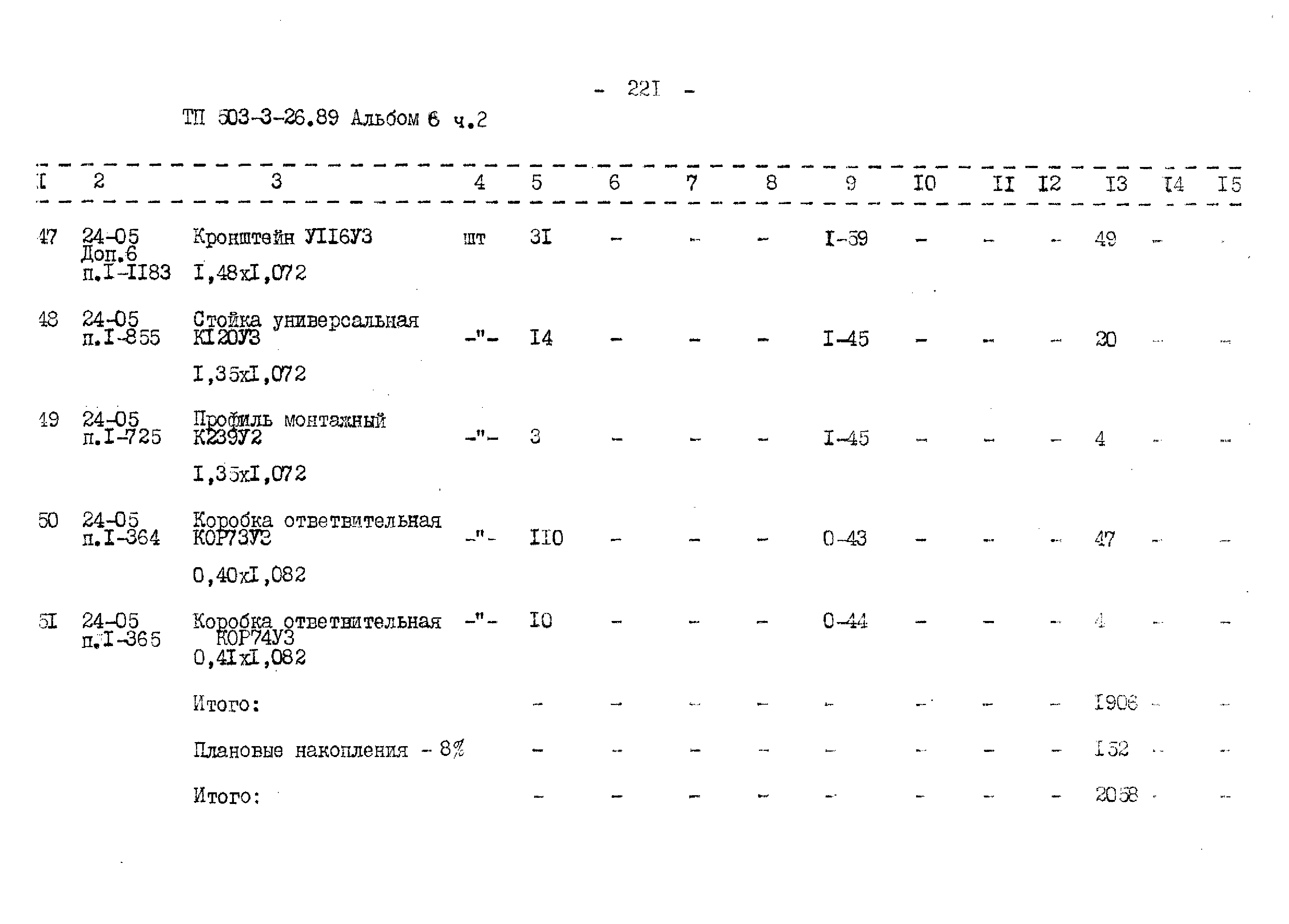 Типовой проект 503-3-26.89