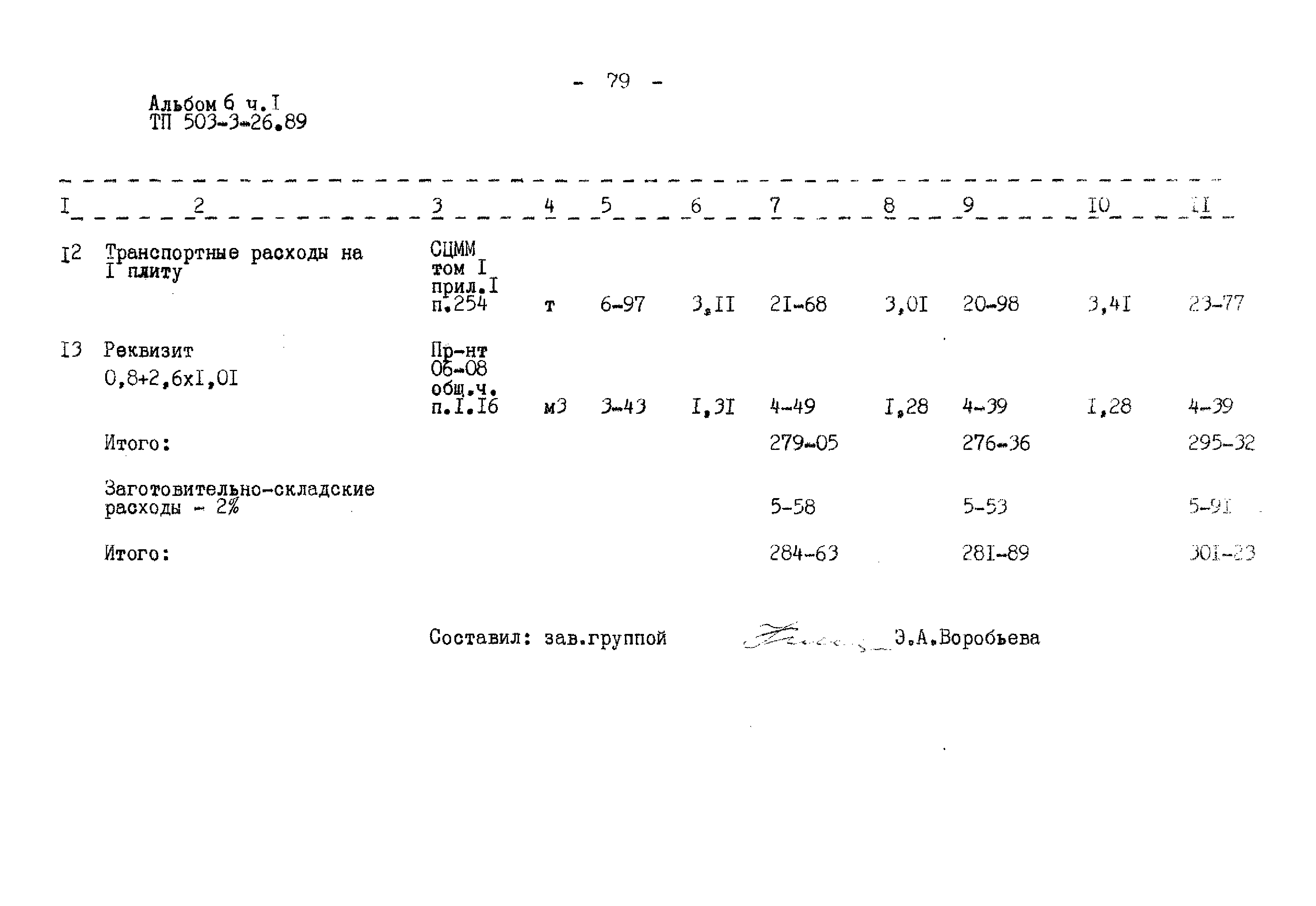 Типовой проект 503-3-26.89