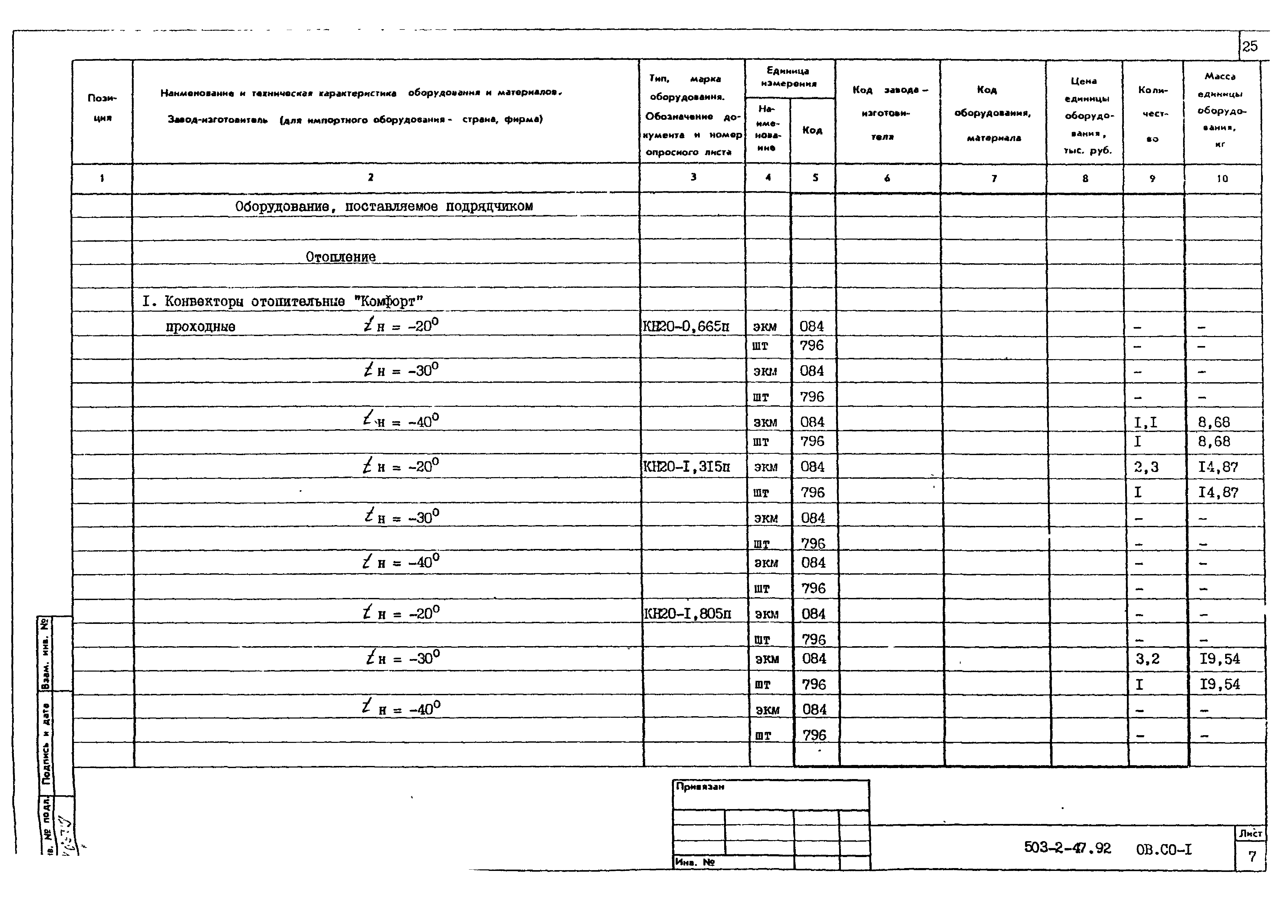 Типовой проект 503-2-47.92