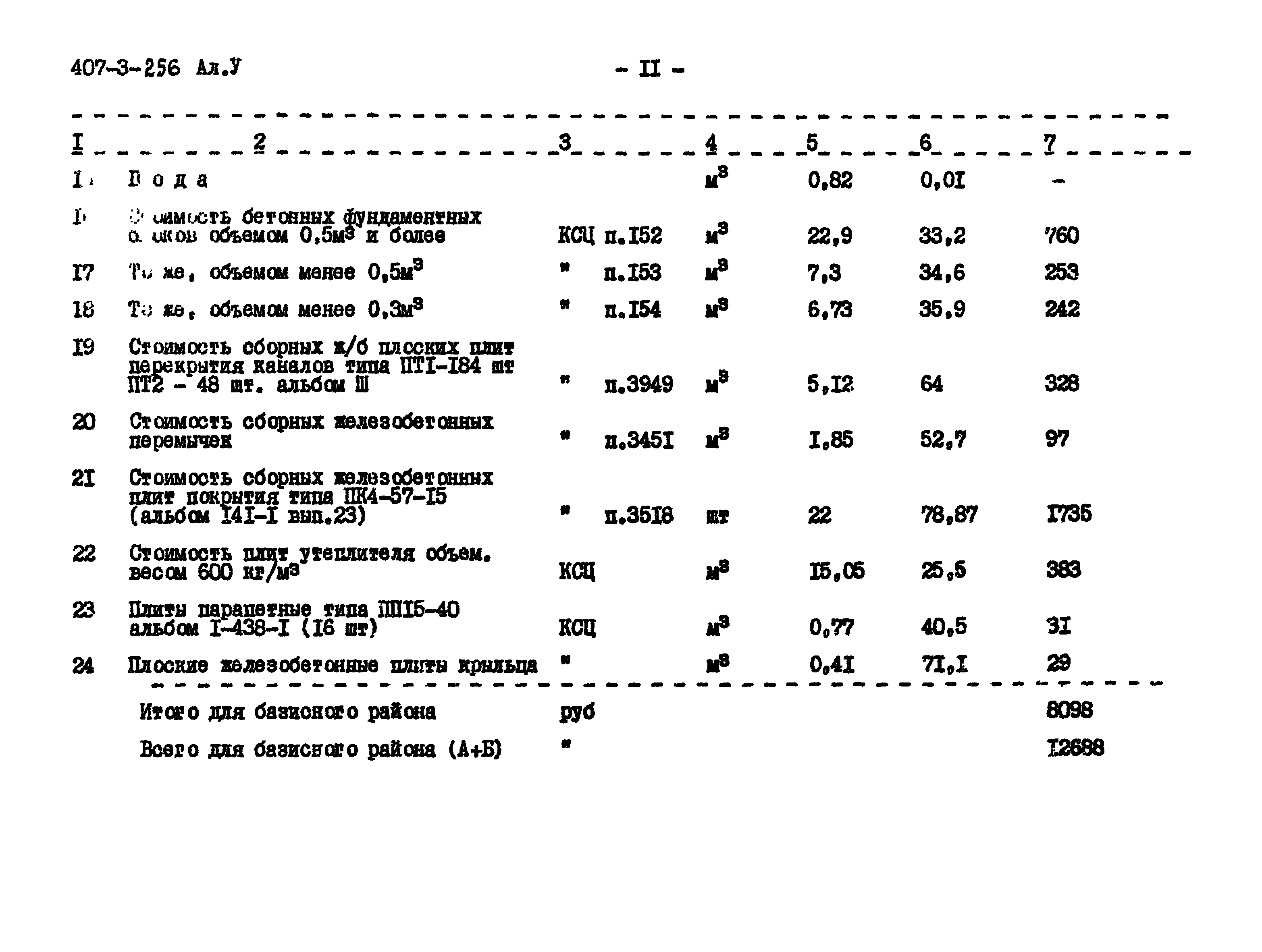 Типовой проект 407-3-256