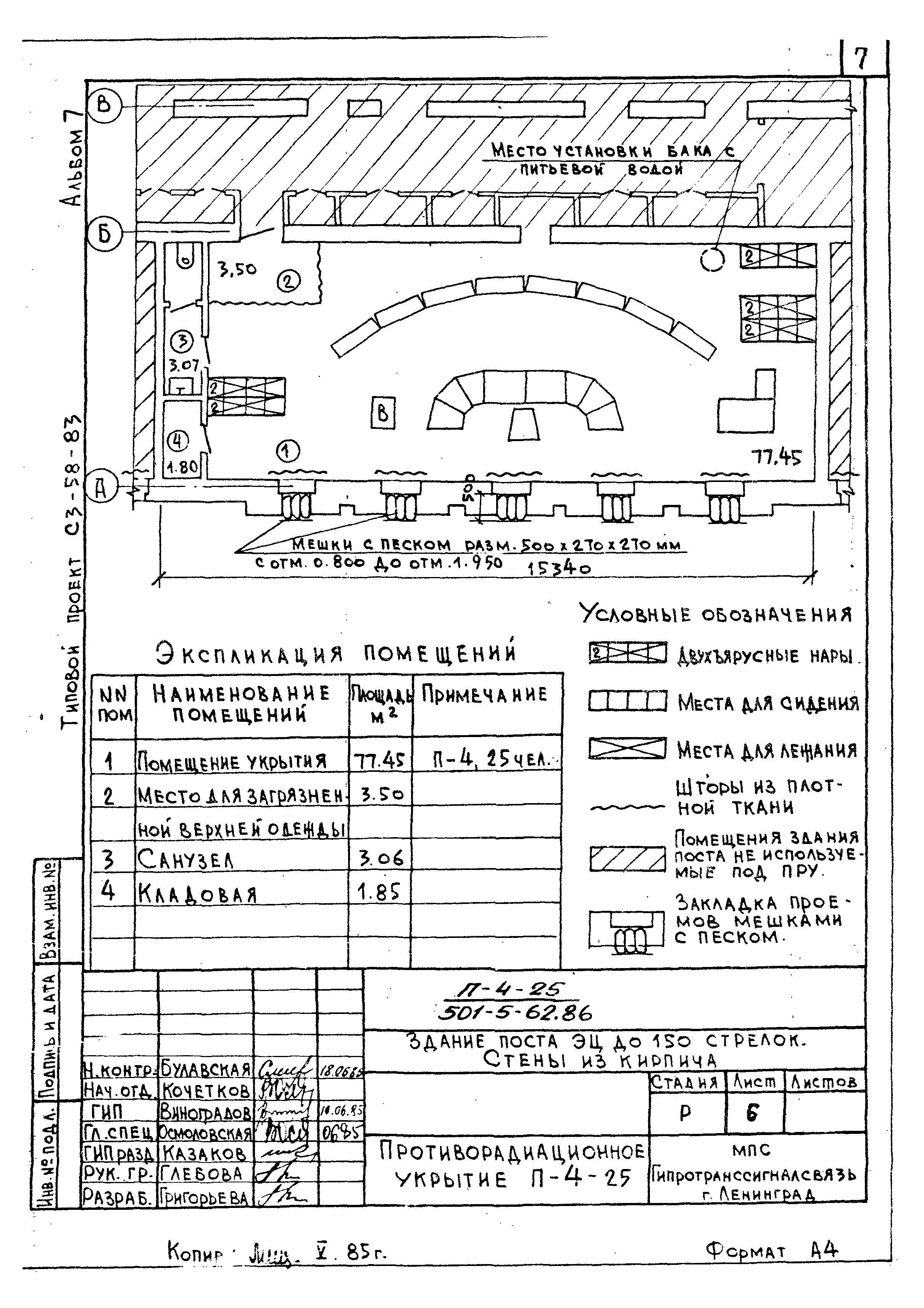 Типовой проект 501-5-62.86