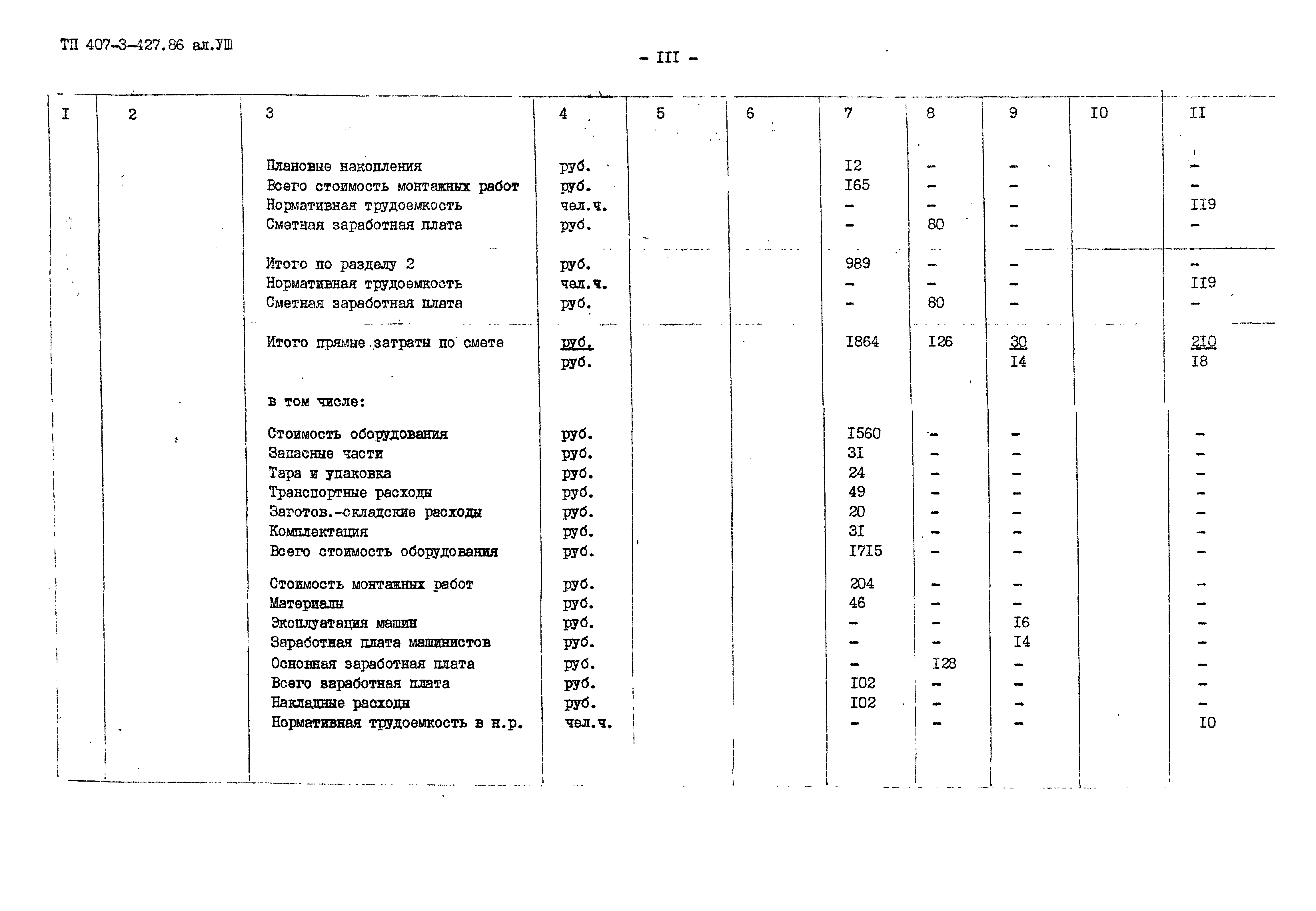 Типовой проект 407-3-427.86