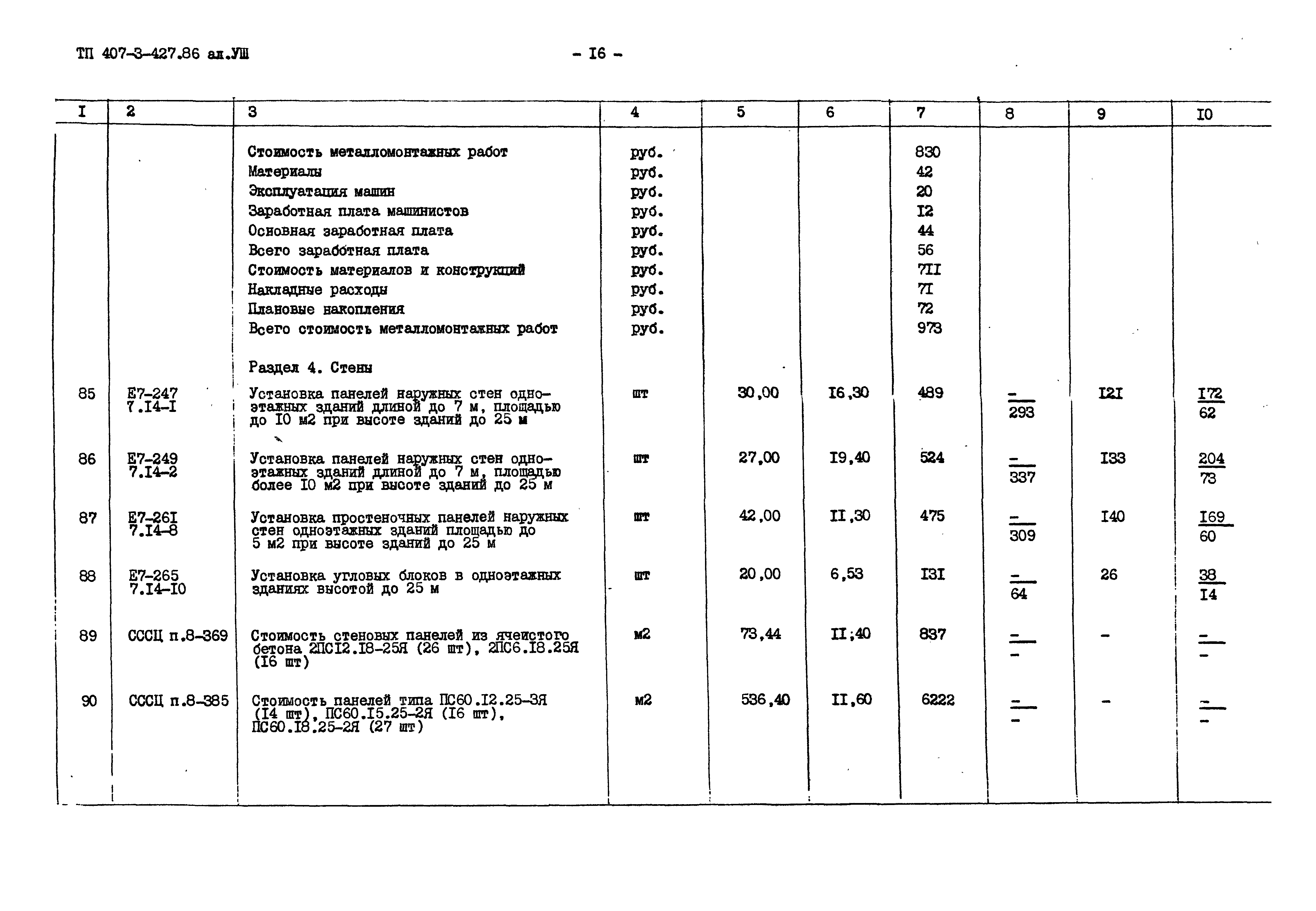 Типовой проект 407-3-427.86