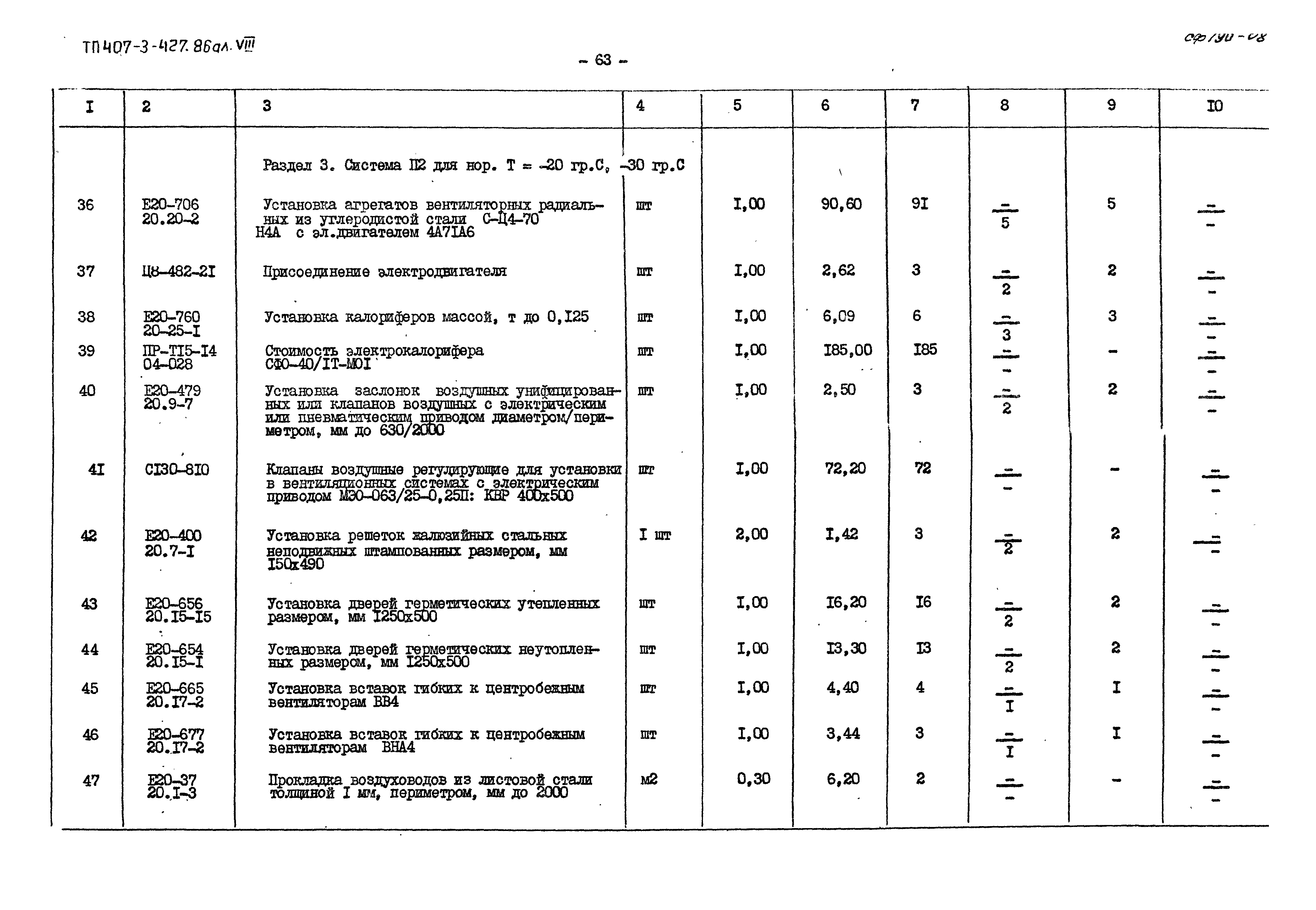 Типовой проект 407-3-427.86