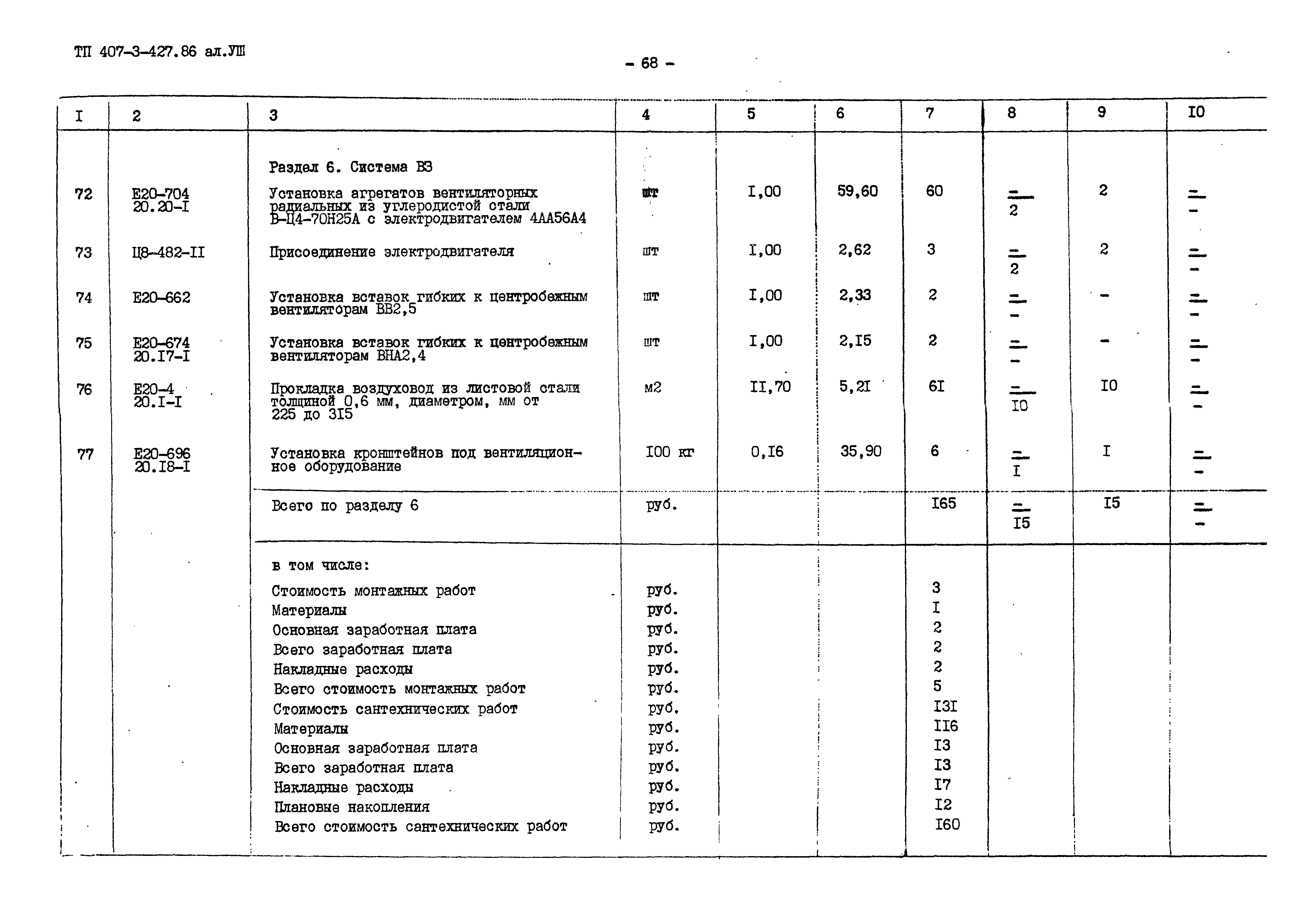 Типовой проект 407-3-427.86