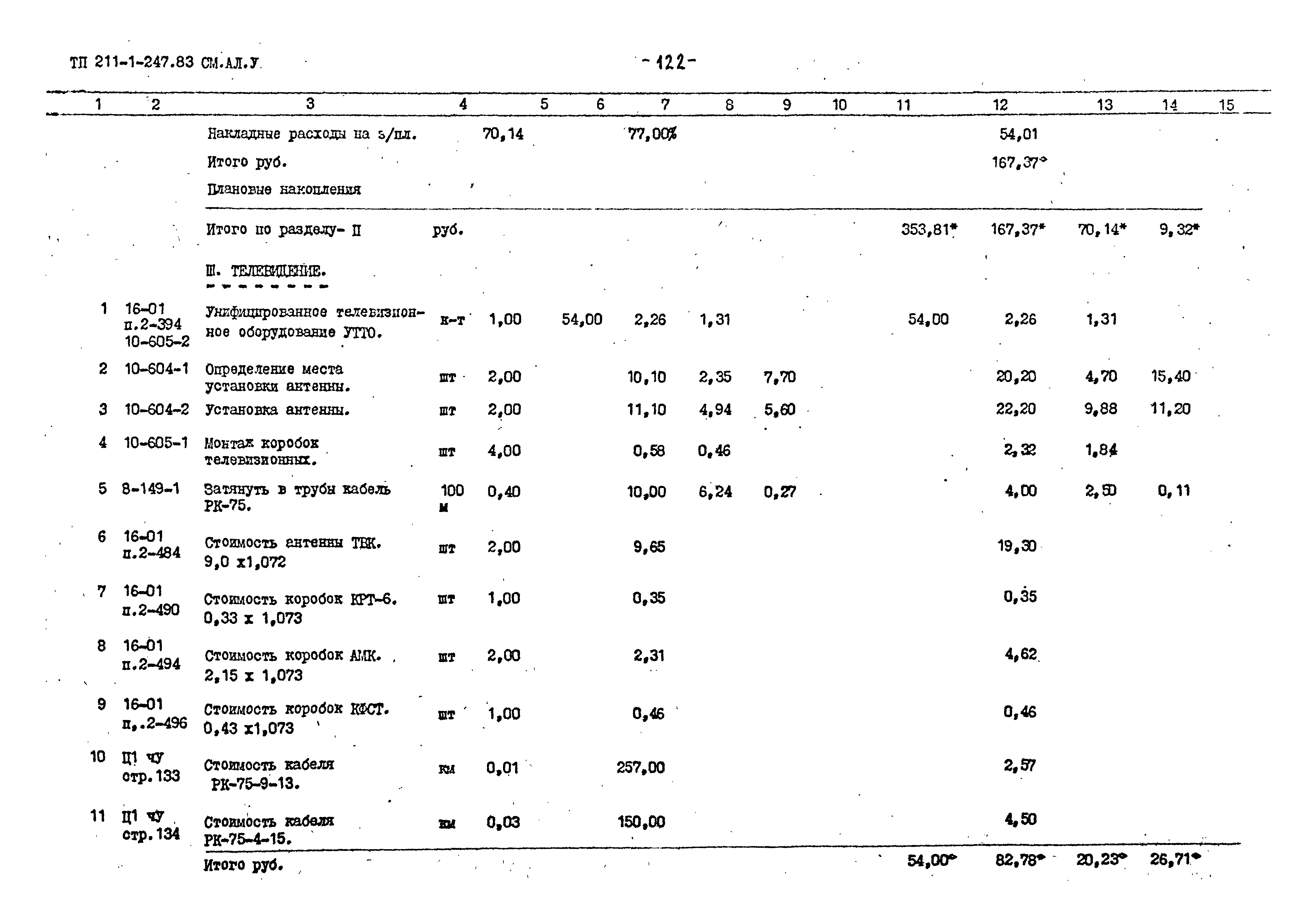 Типовой проект 211-1-247.83