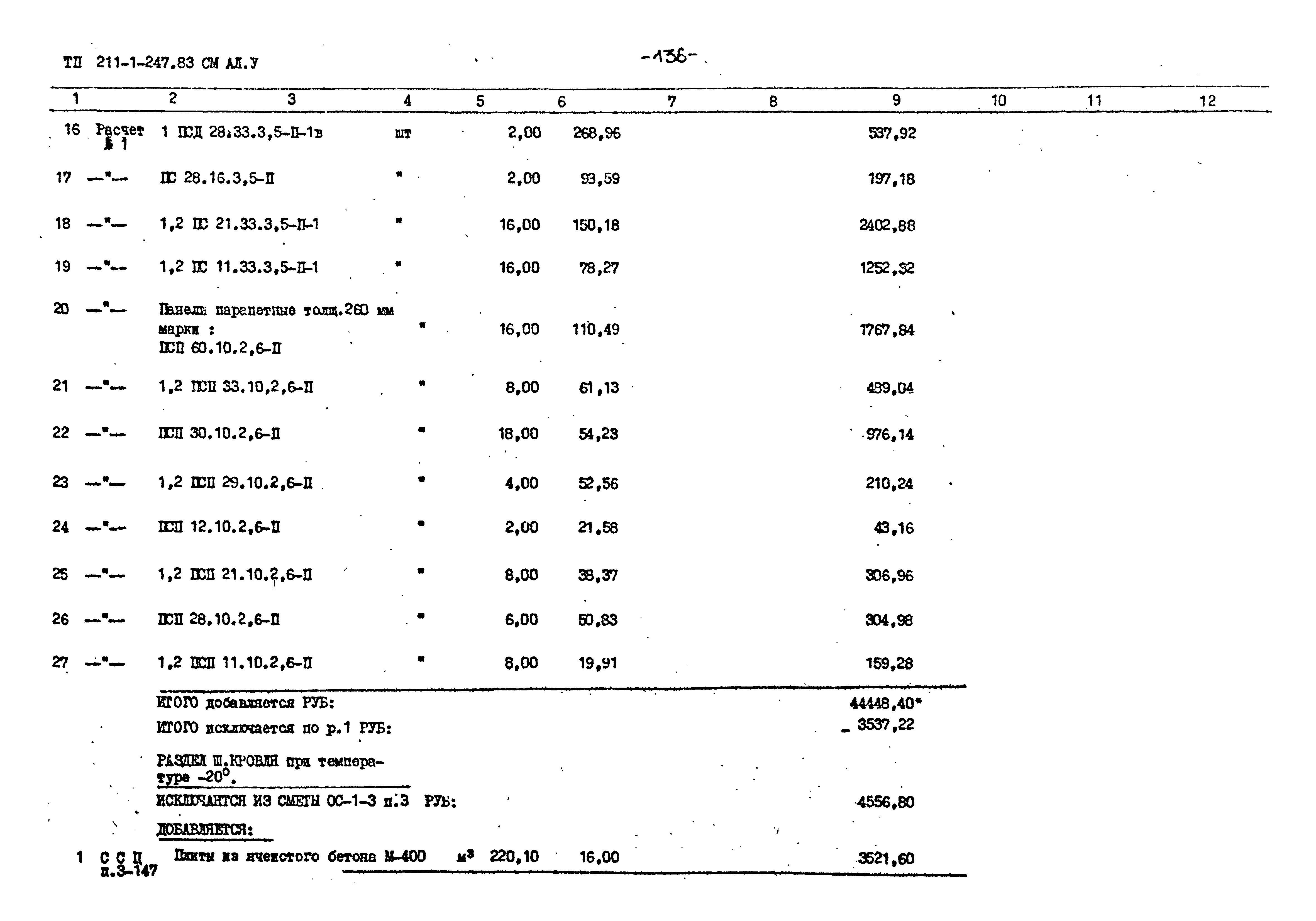 Типовой проект 211-1-247.83