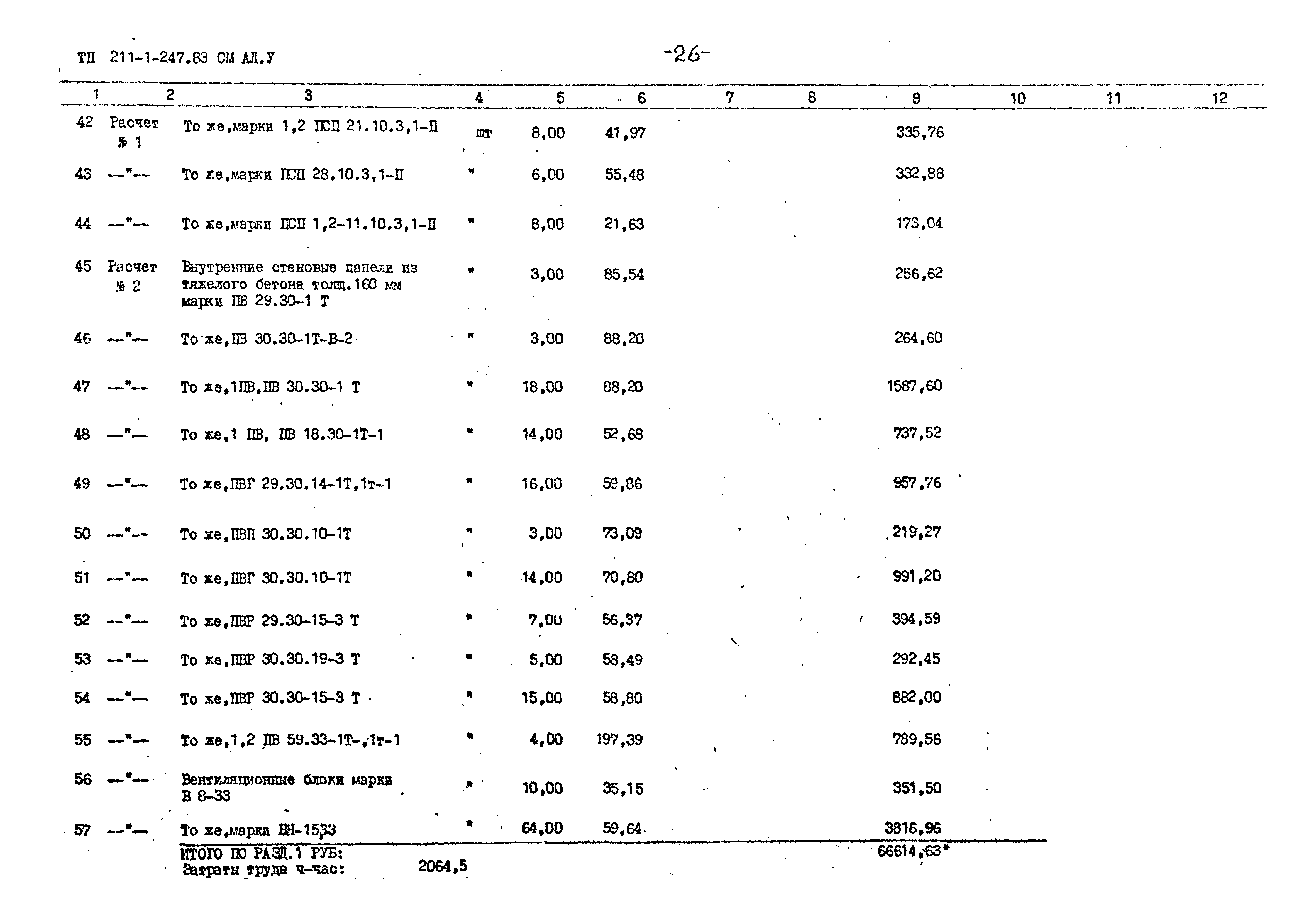 Типовой проект 211-1-247.83