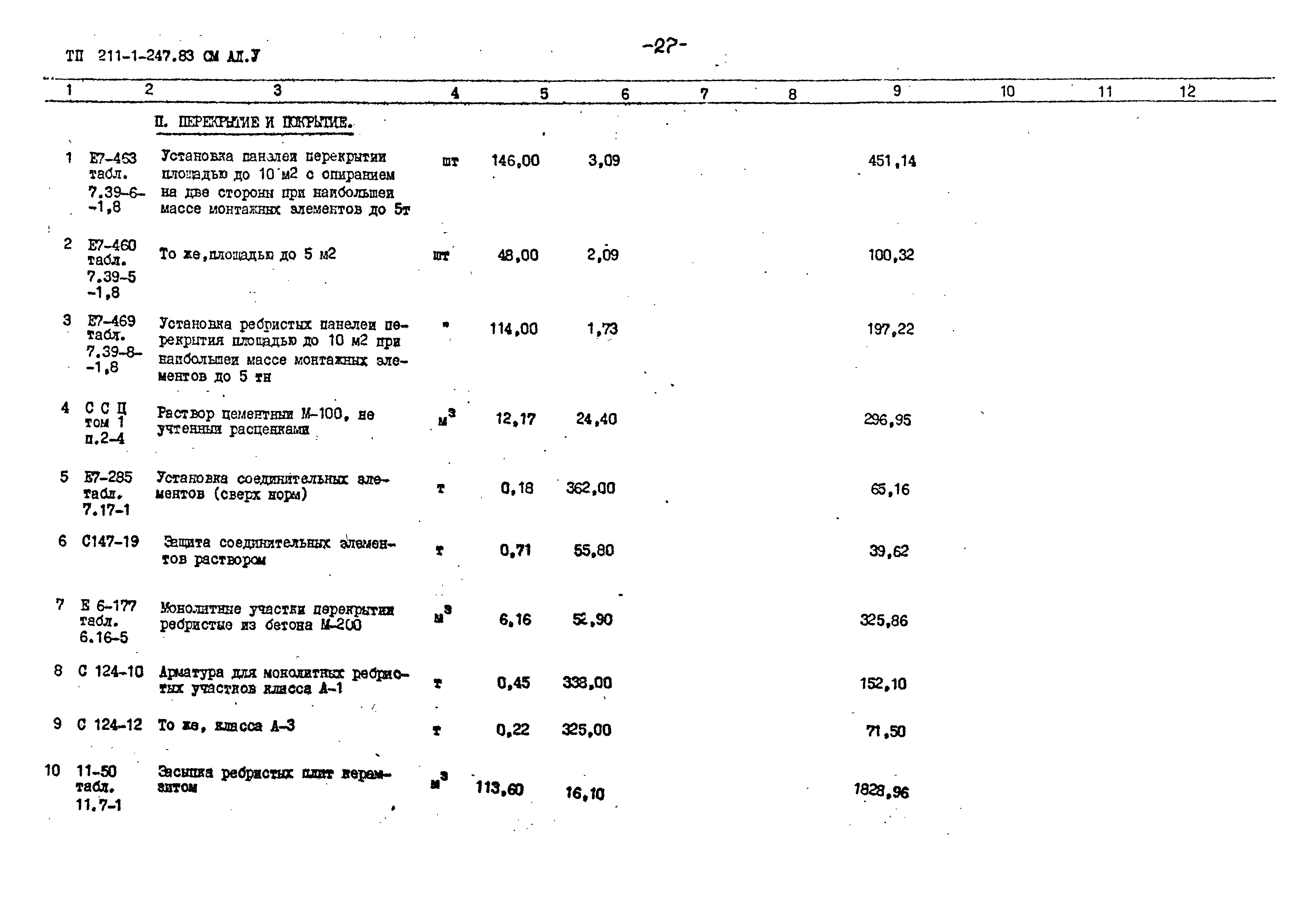 Типовой проект 211-1-247.83