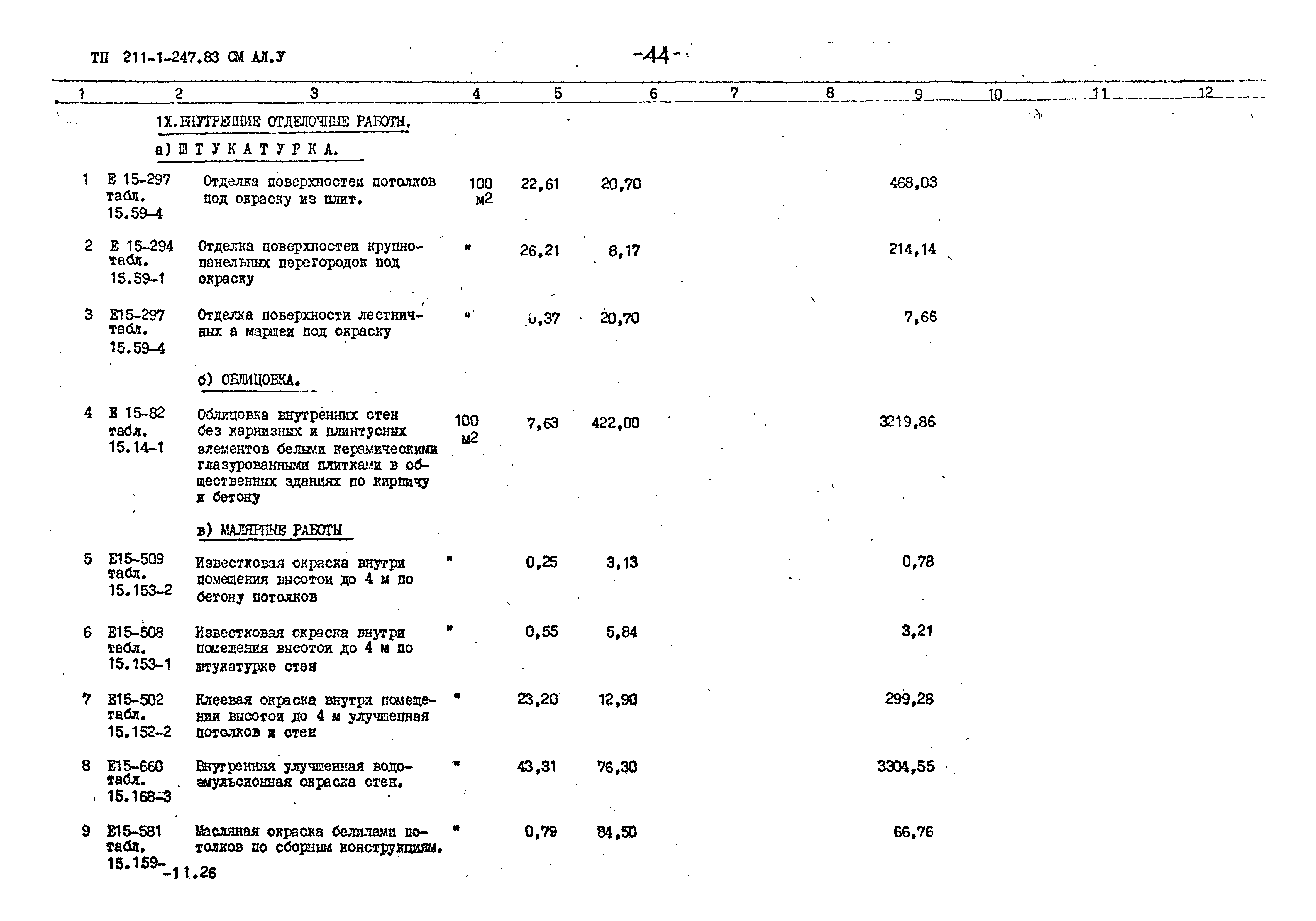 Типовой проект 211-1-247.83