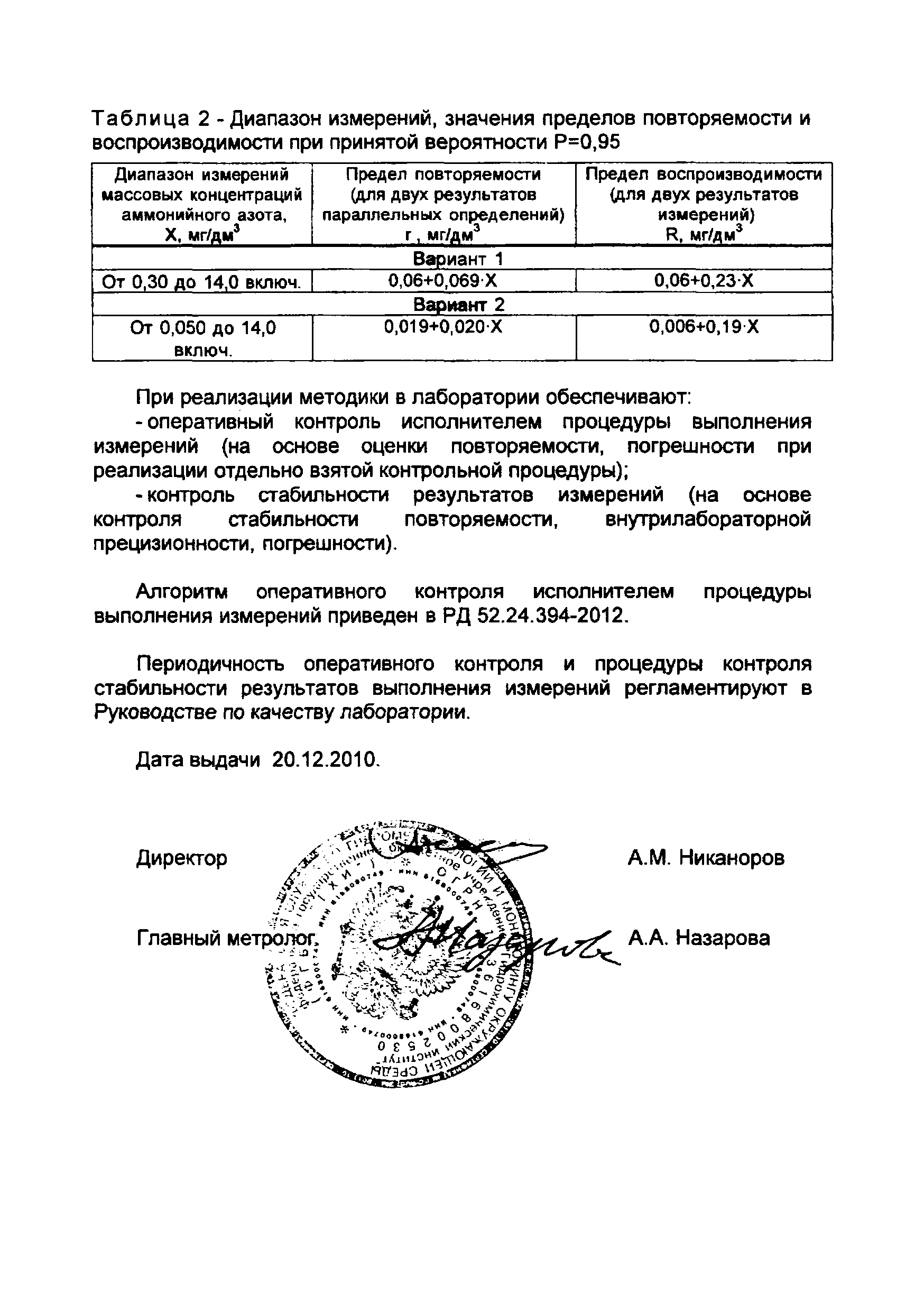 РД 52.24.394-2012