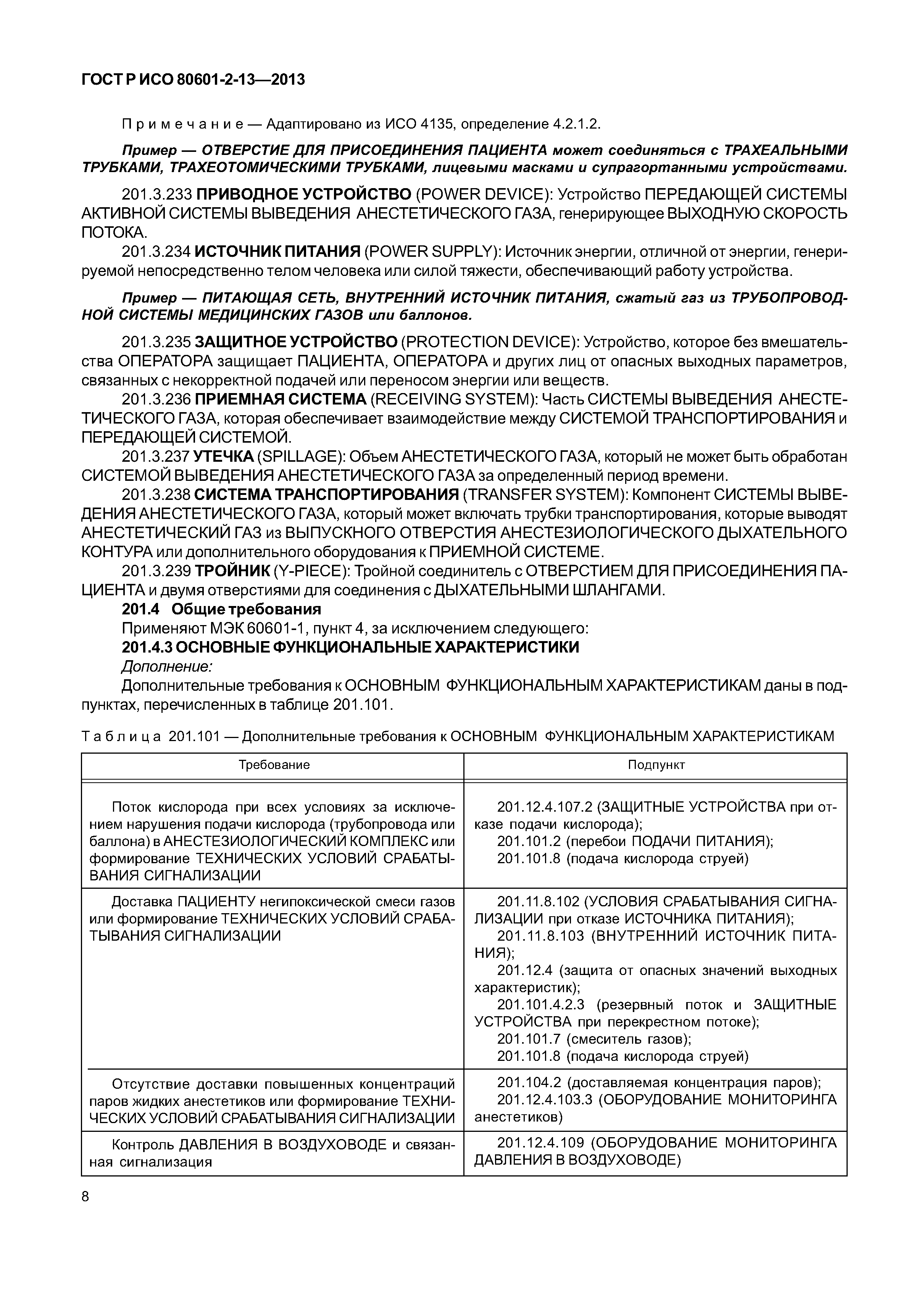 ГОСТ Р ИСО 80601-2-13-2013