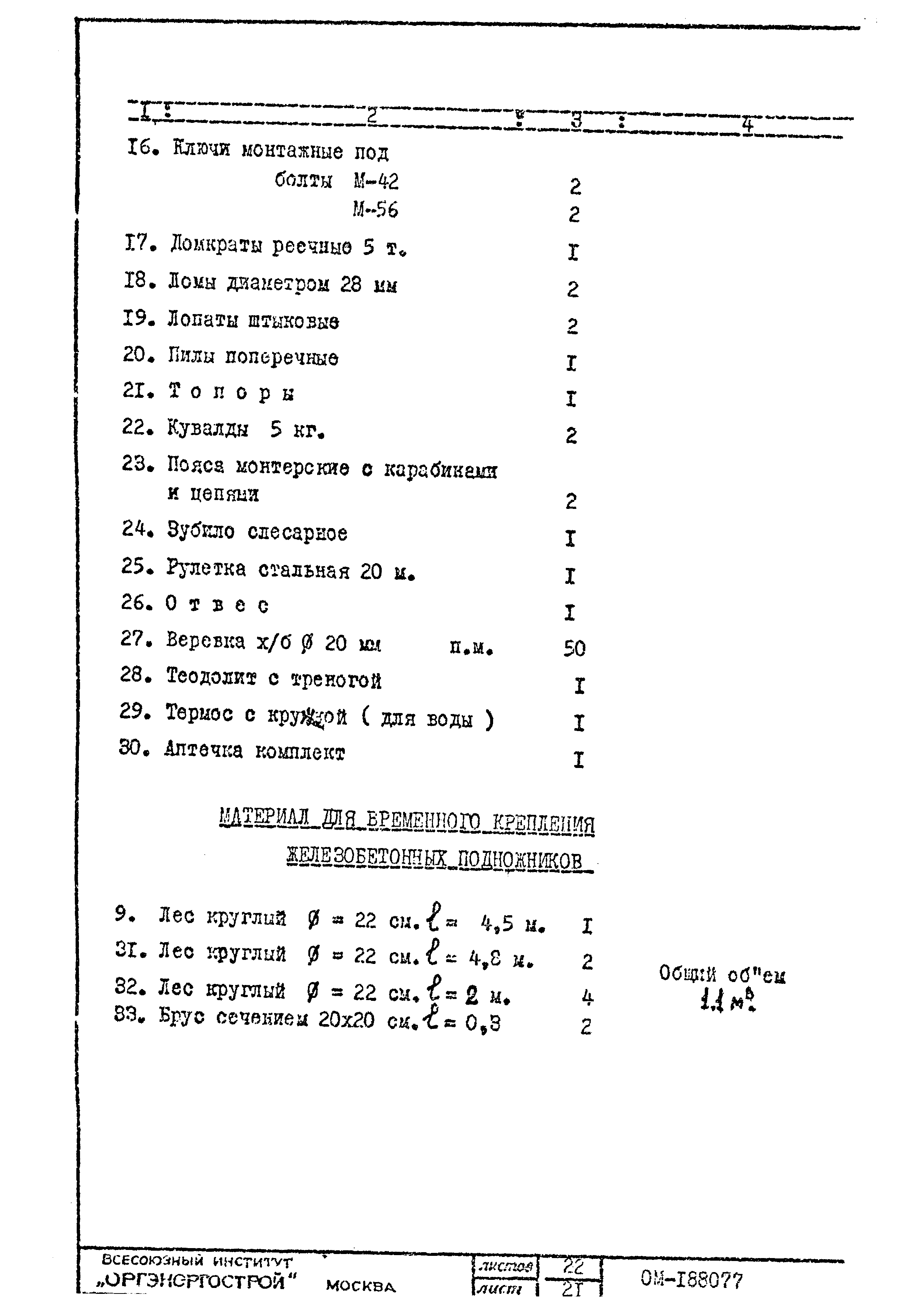 Технологическая карта К-III-26