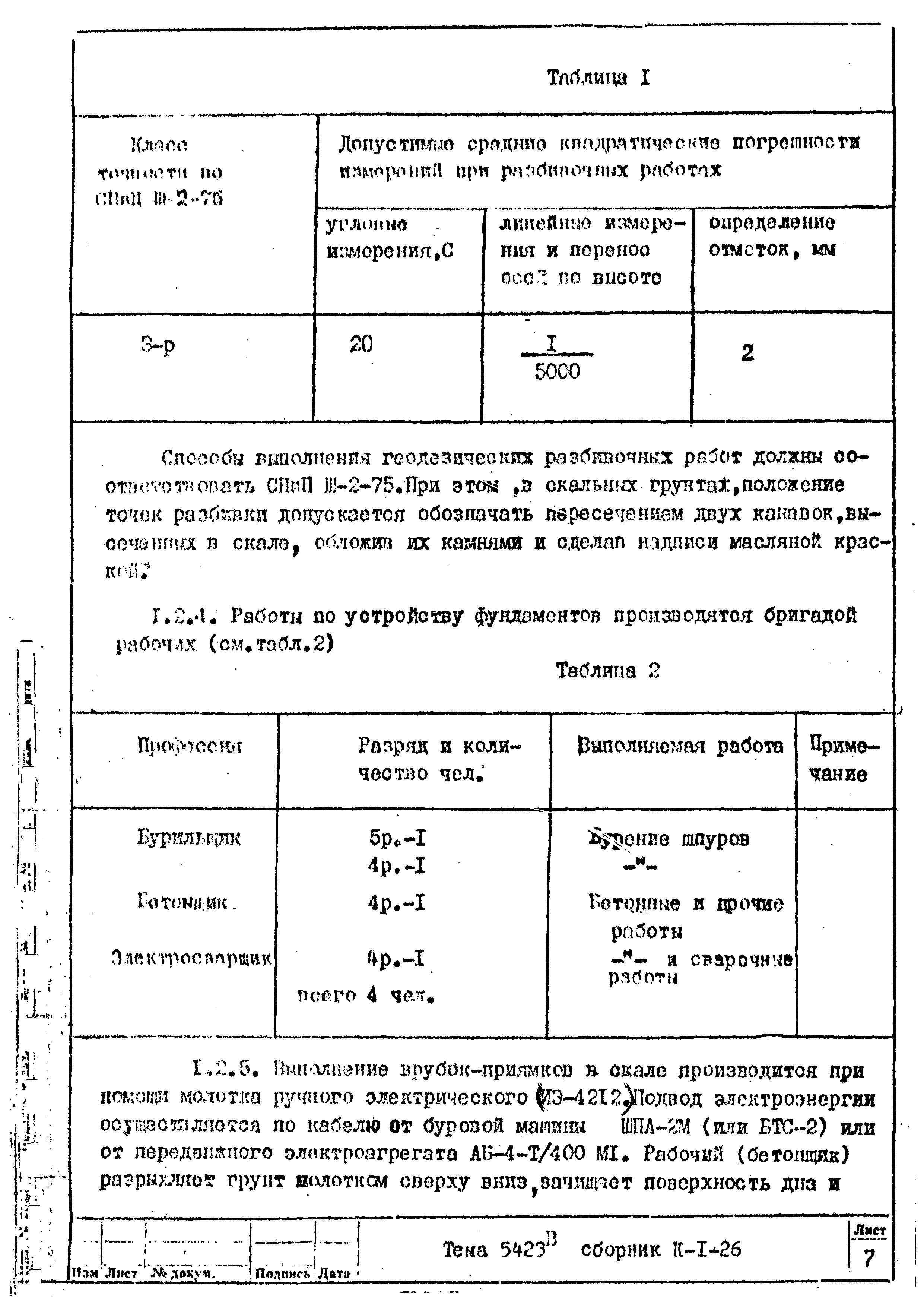 Технологическая карта К-1-26-8