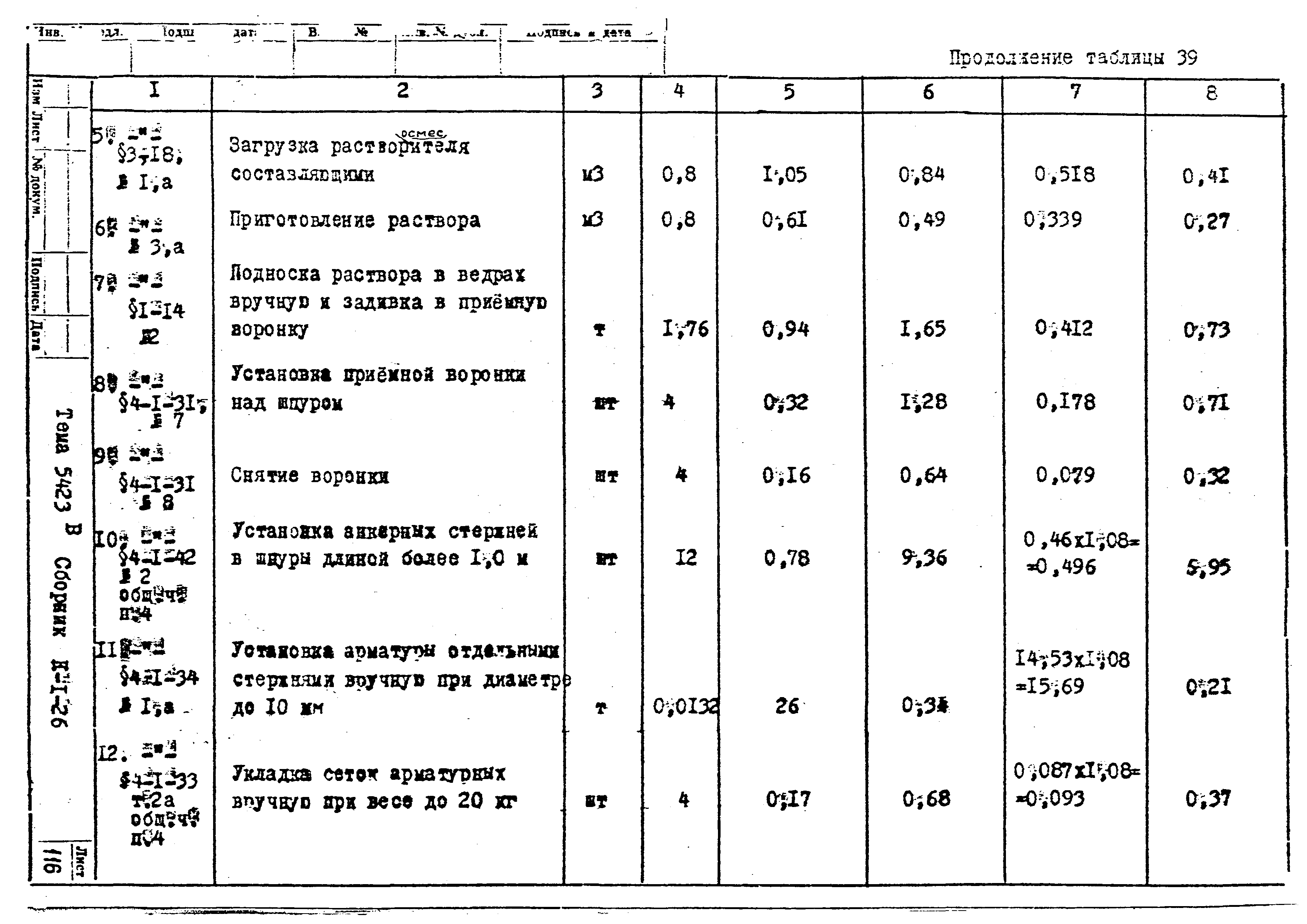 Технологическая карта К-1-26-7