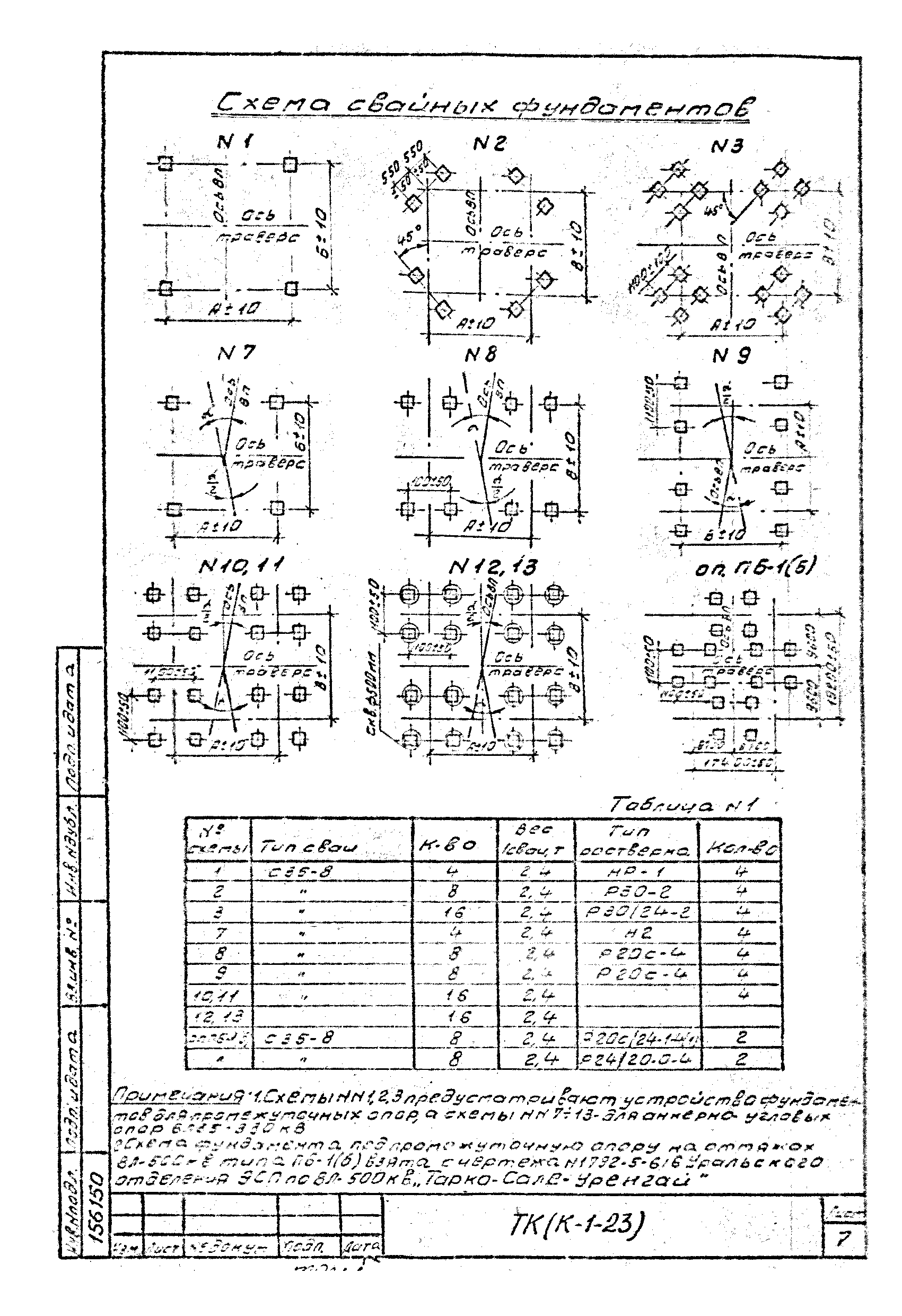 Технологическая карта К-1-23-9