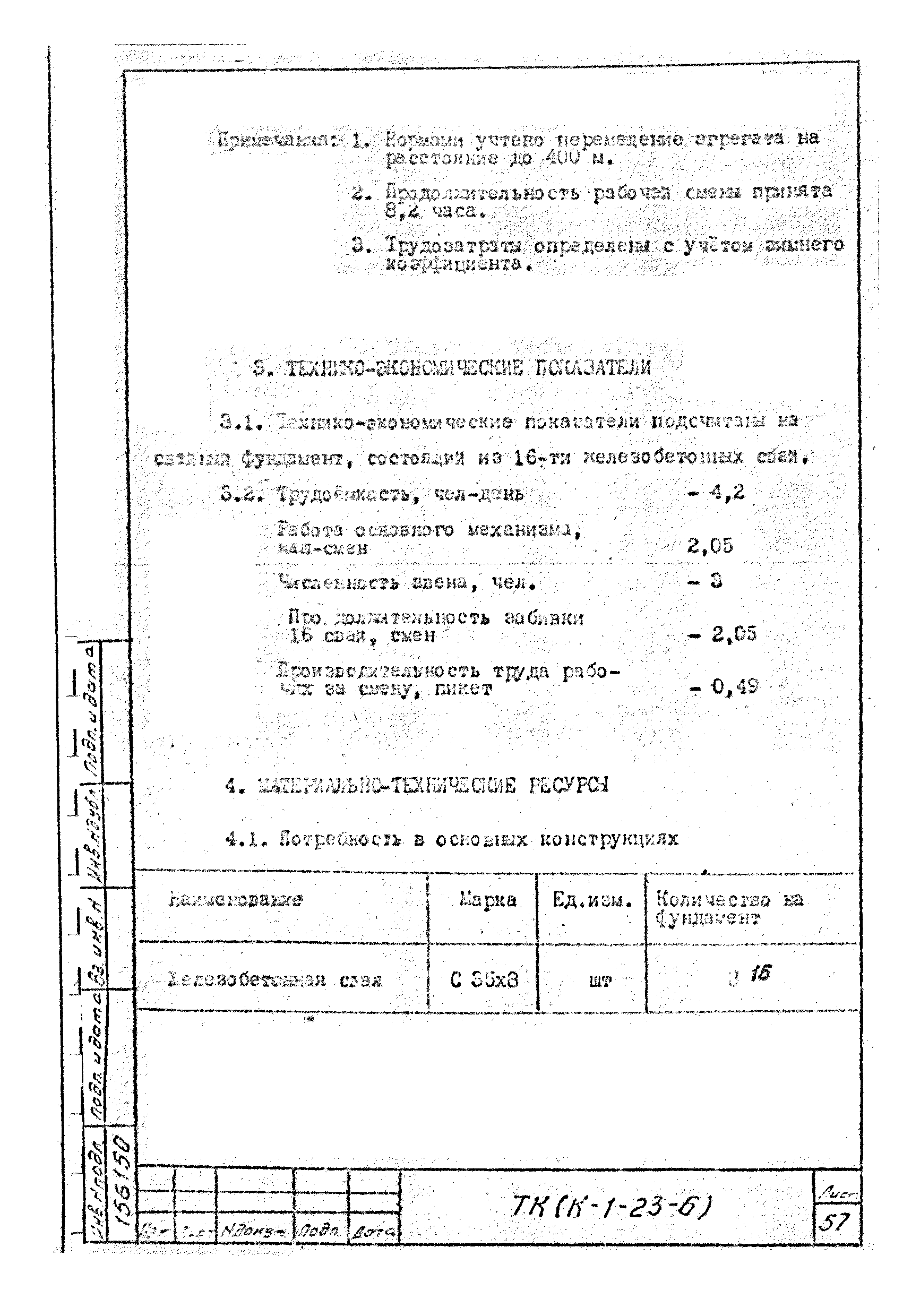 Технологическая карта К-1-23-6