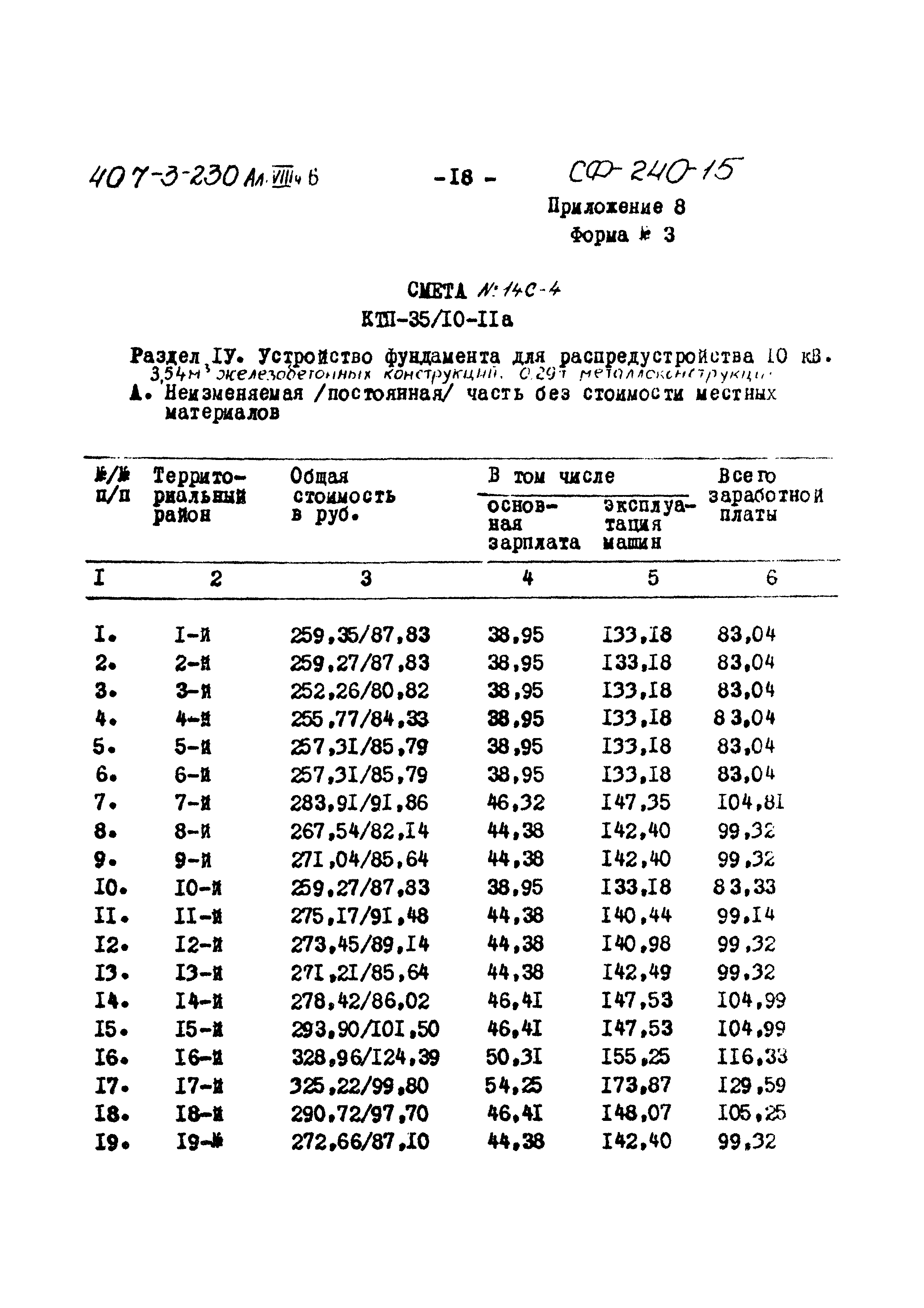 Типовой проект 407-3-230