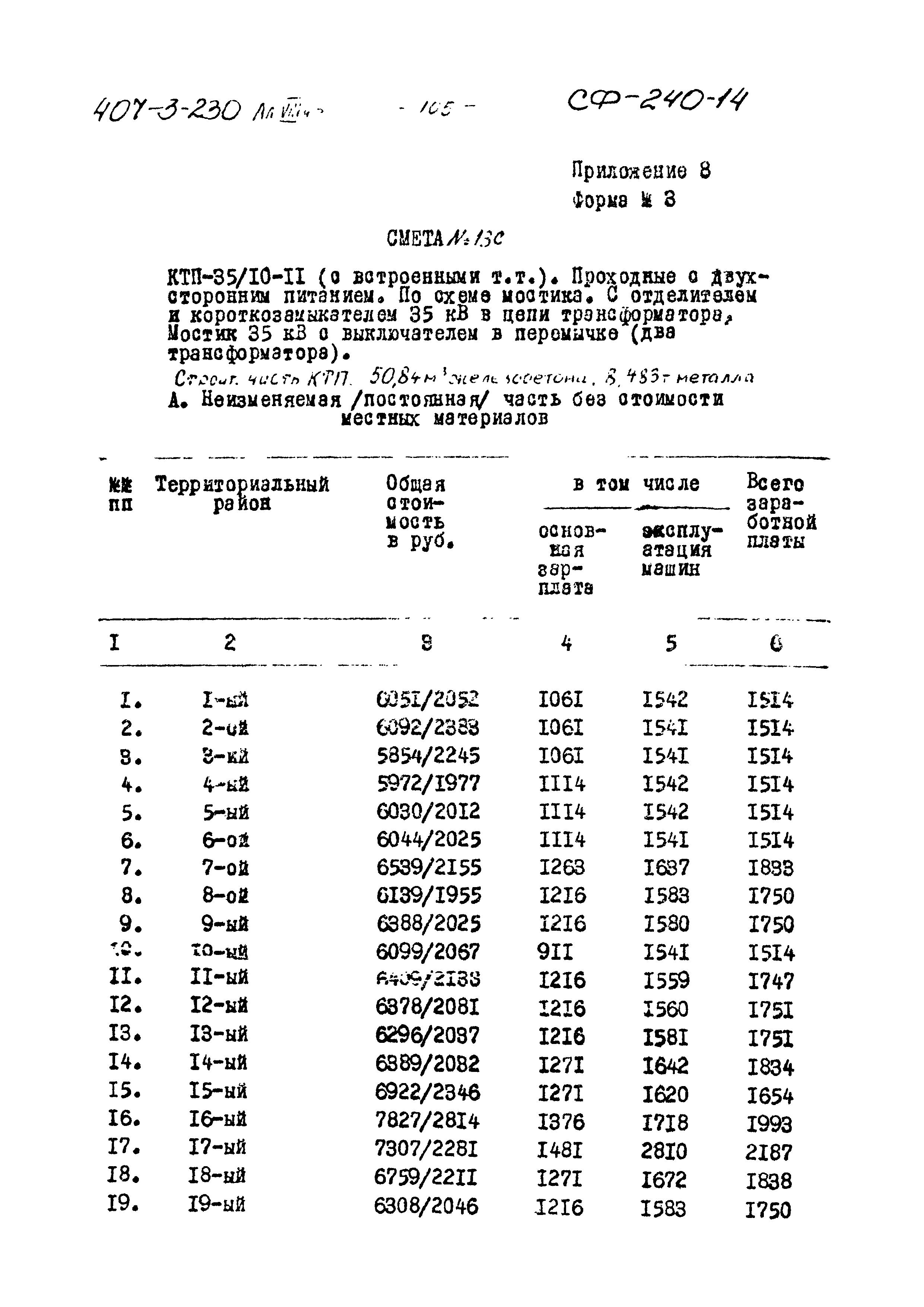 Типовой проект 407-3-230