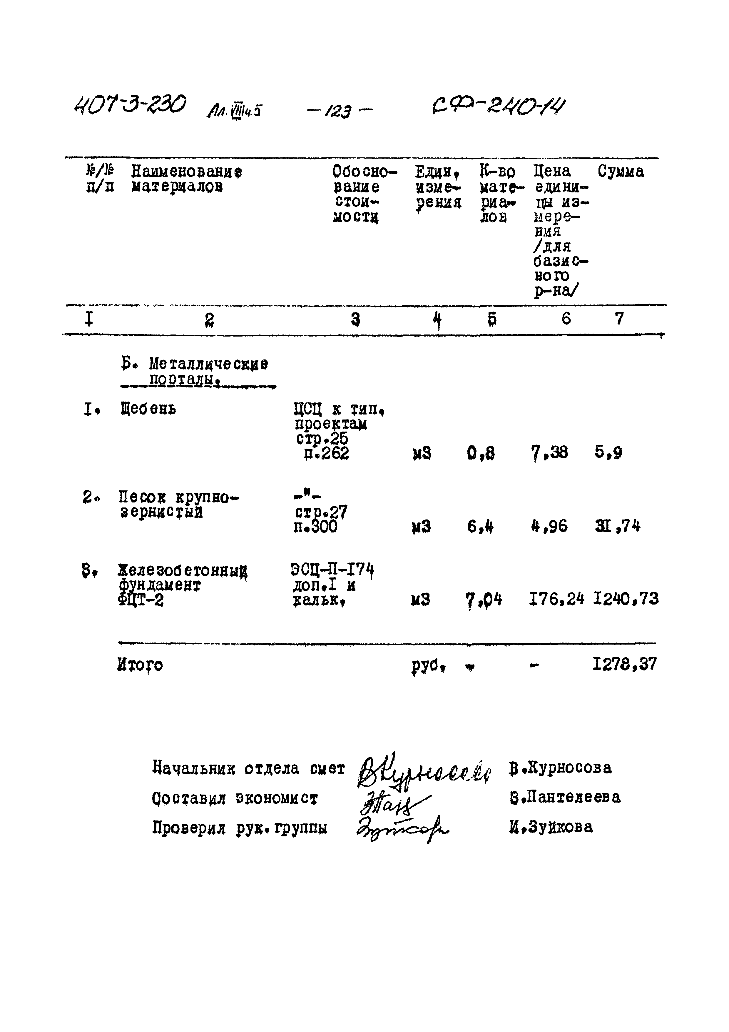 Типовой проект 407-3-230