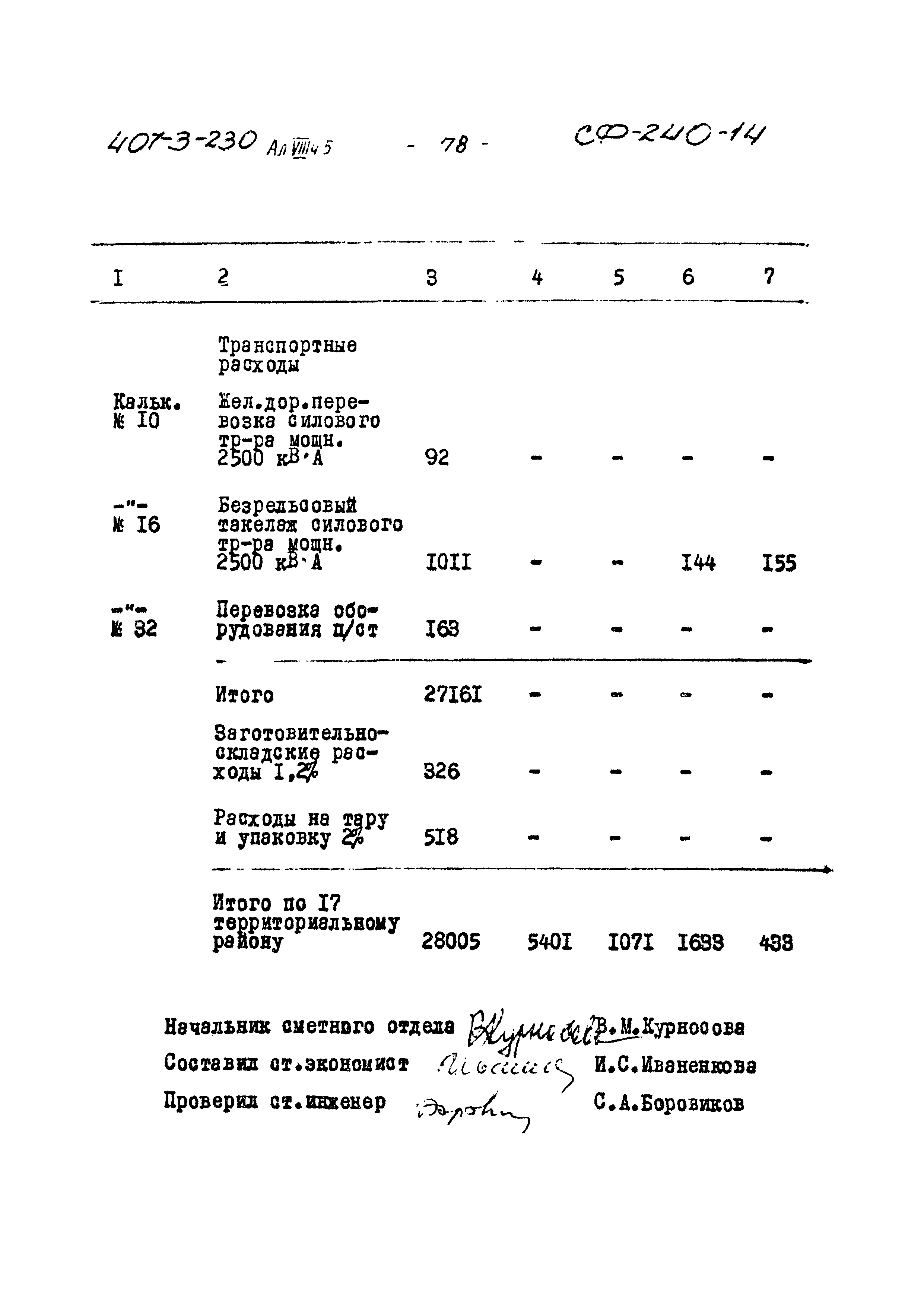 Типовой проект 407-3-230