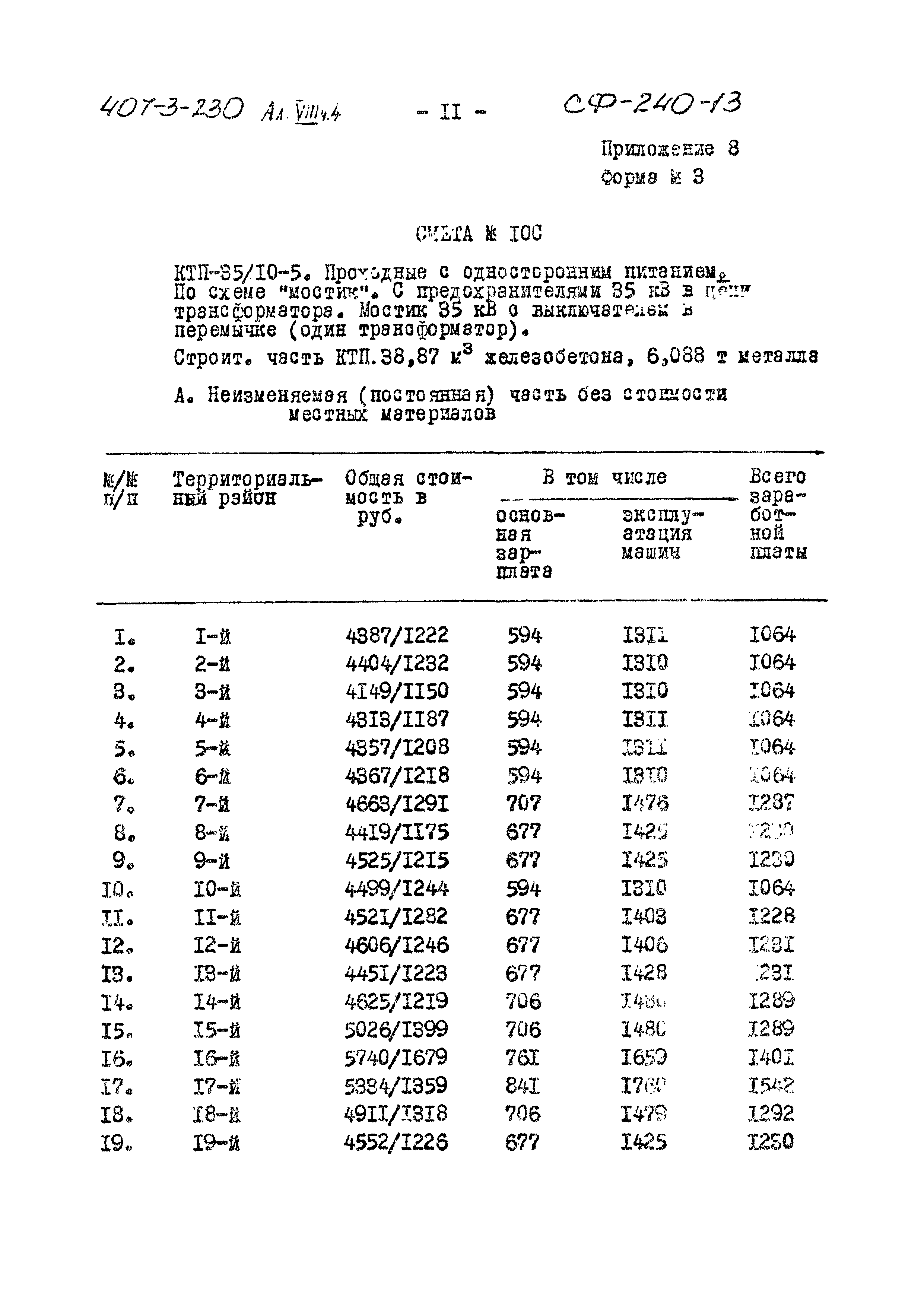 Типовой проект 407-3-230