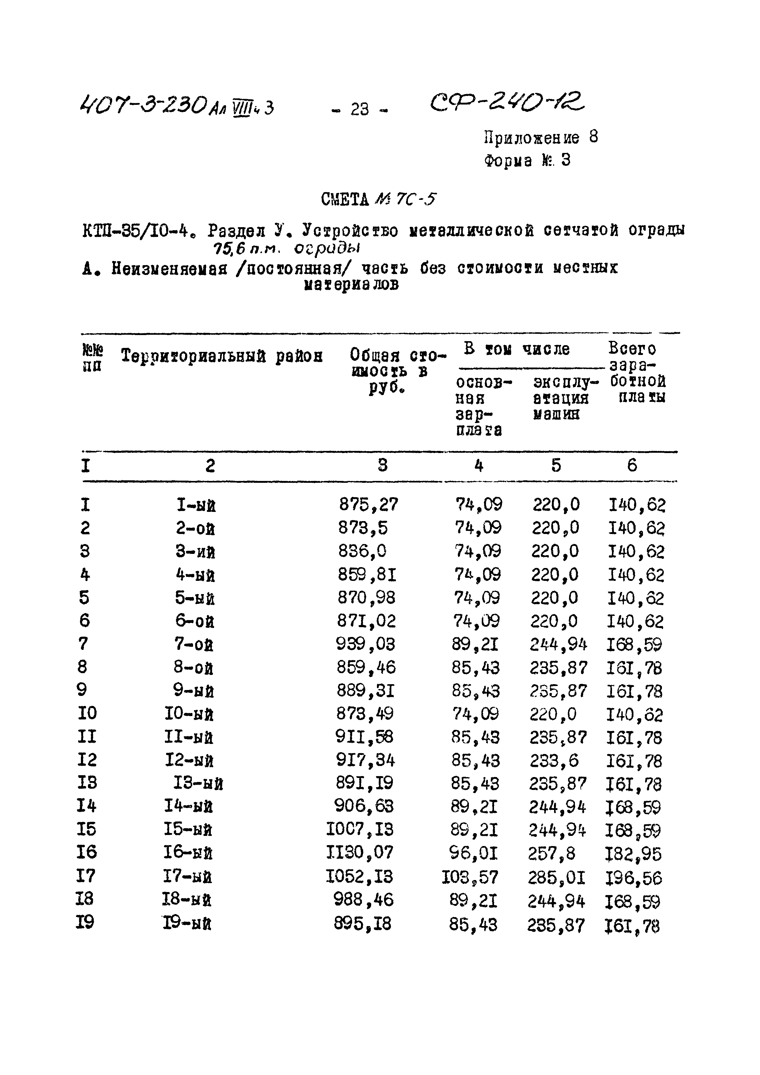 Типовой проект 407-3-230