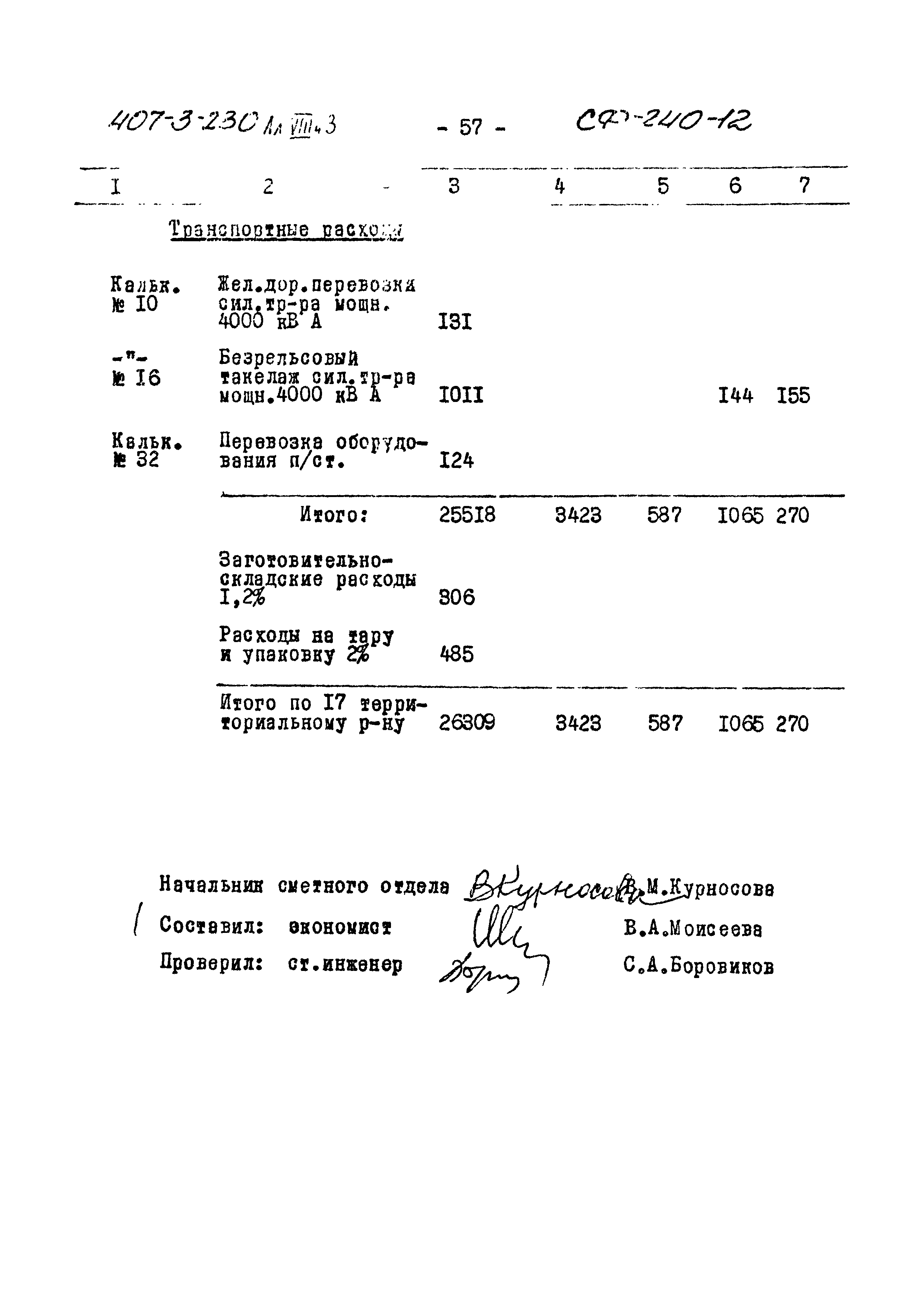 Типовой проект 407-3-230