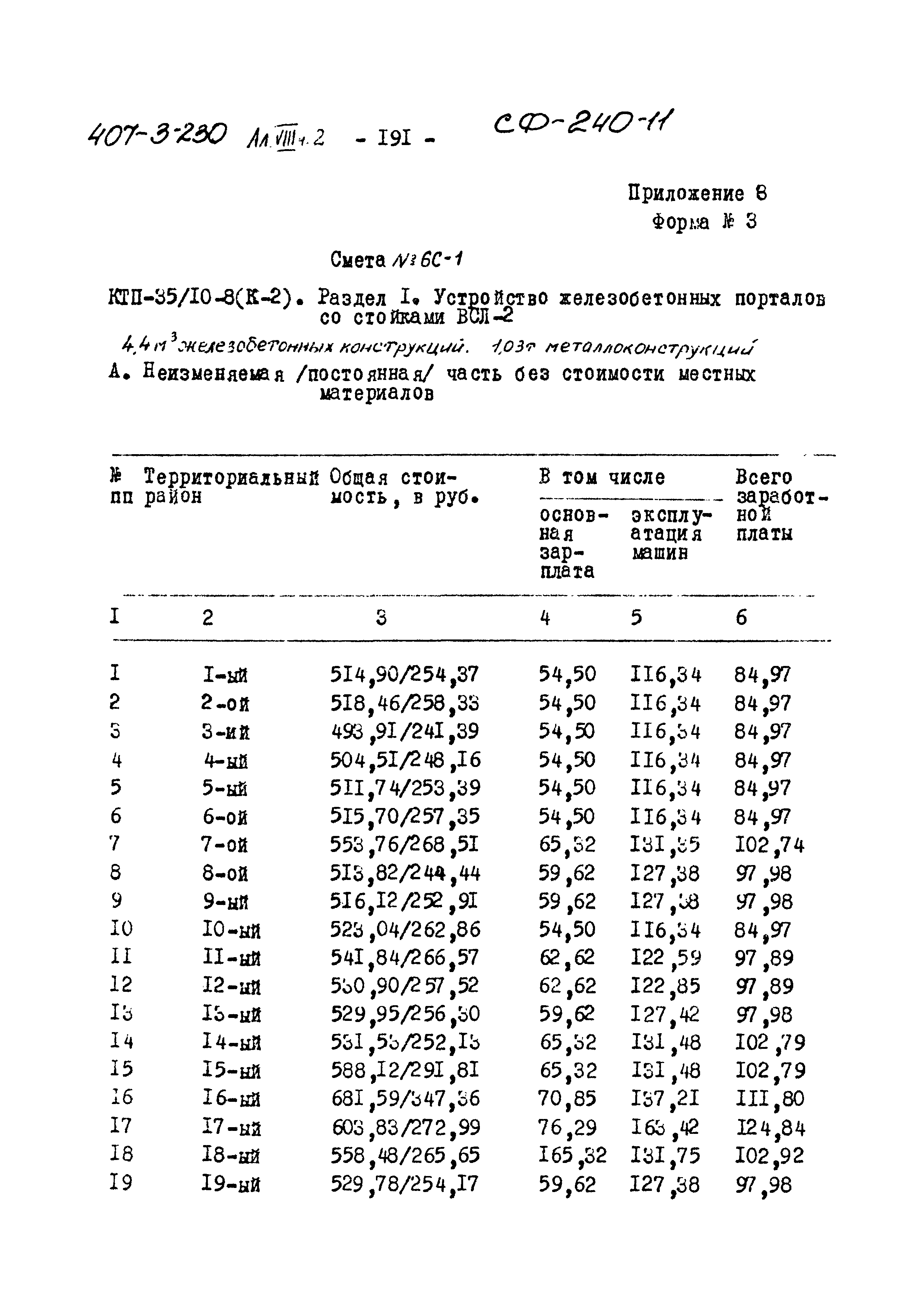 Типовой проект 407-3-230