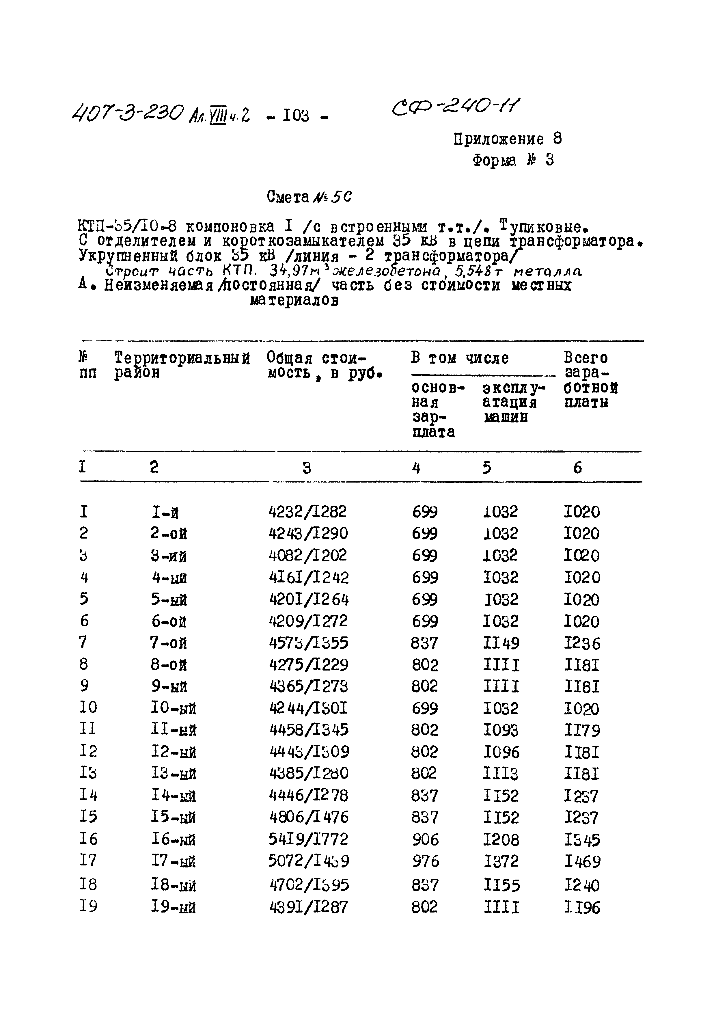 Типовой проект 407-3-230