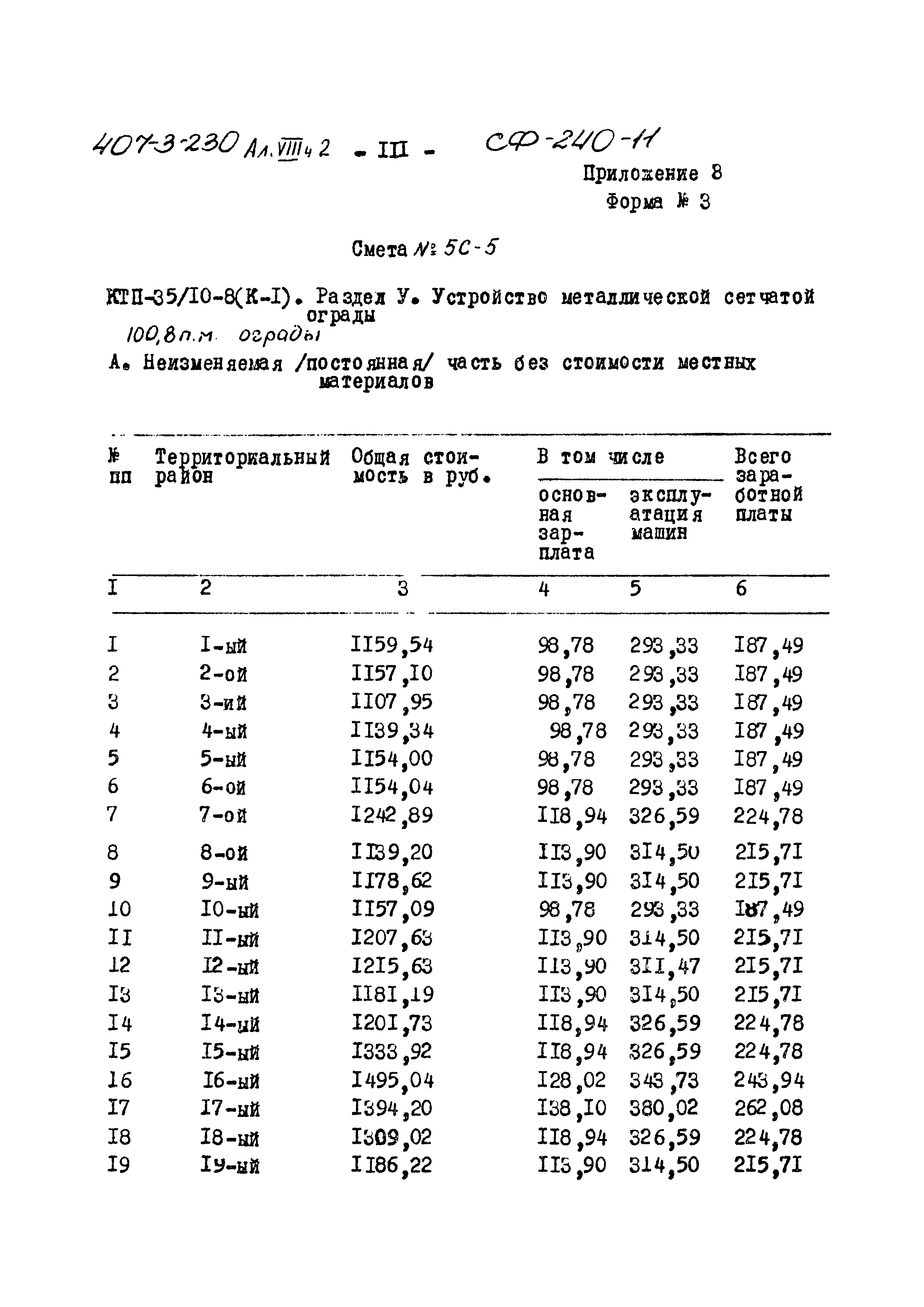 Типовой проект 407-3-230