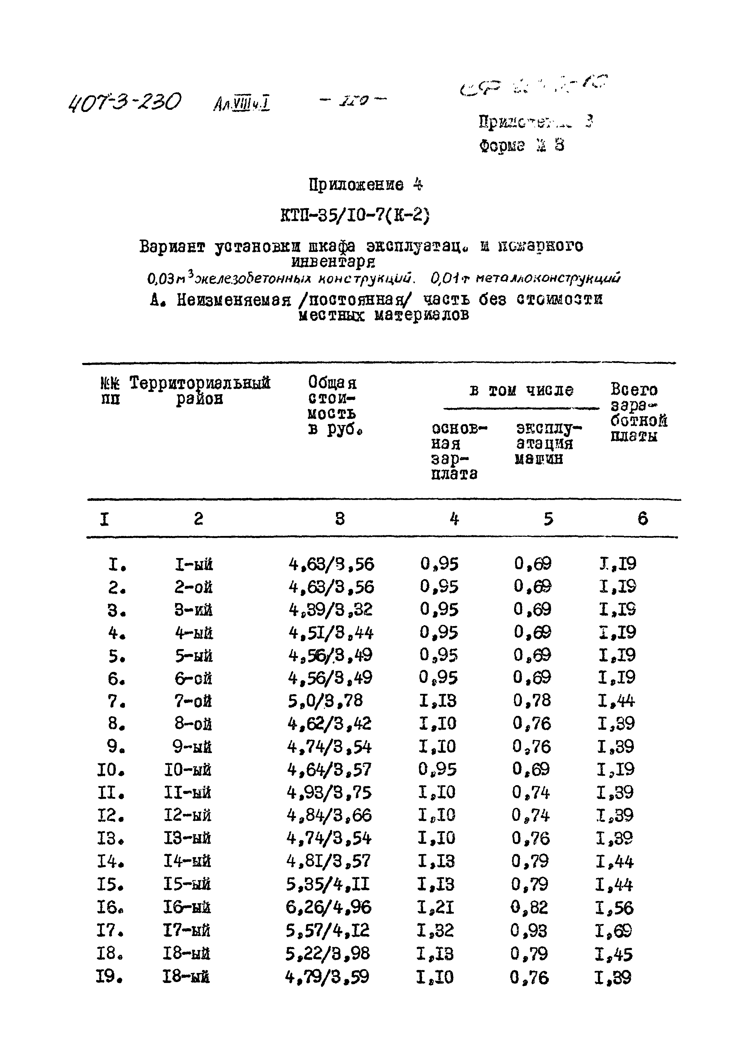 Типовой проект 407-3-230