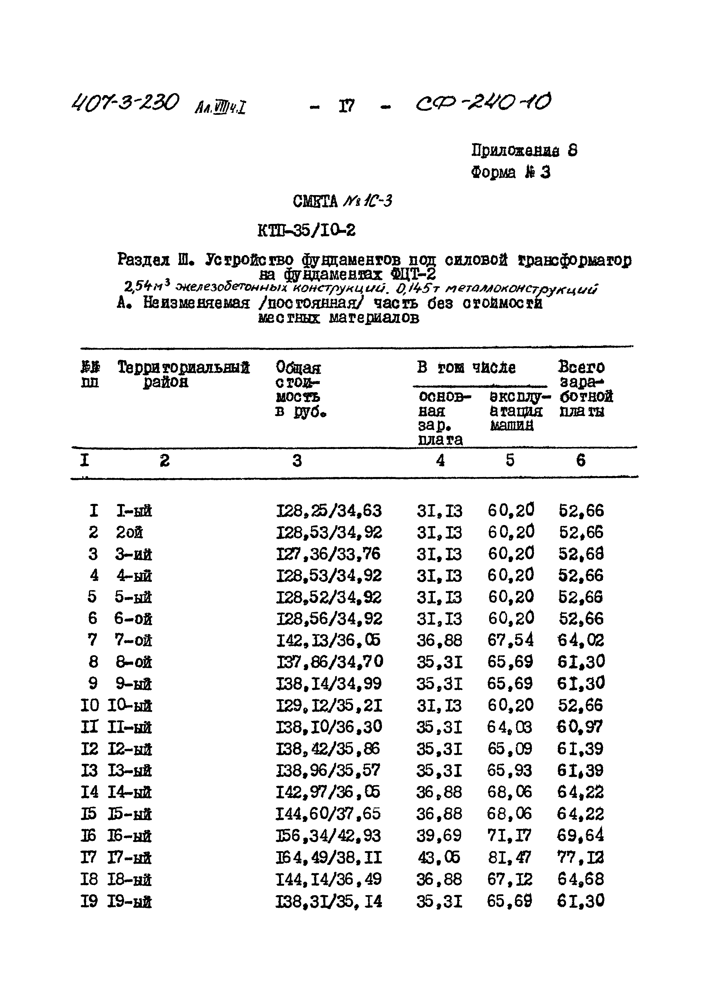 Типовой проект 407-3-230