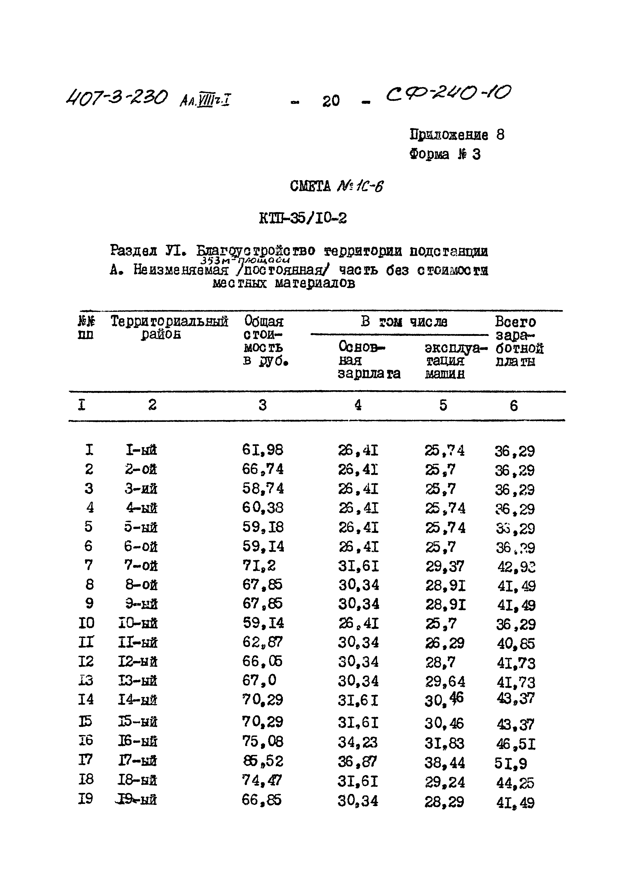 Типовой проект 407-3-230