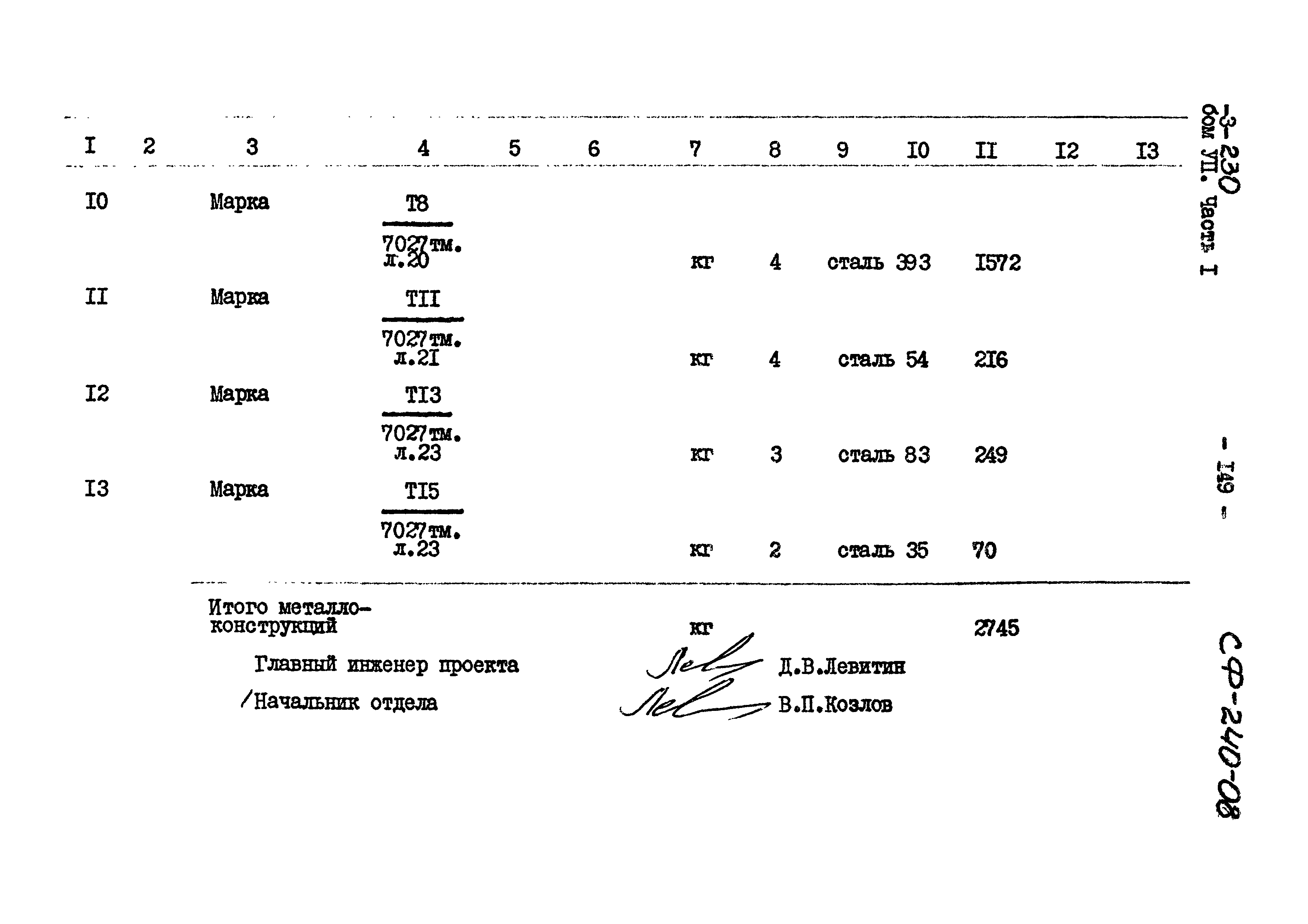 Типовой проект 407-3-230