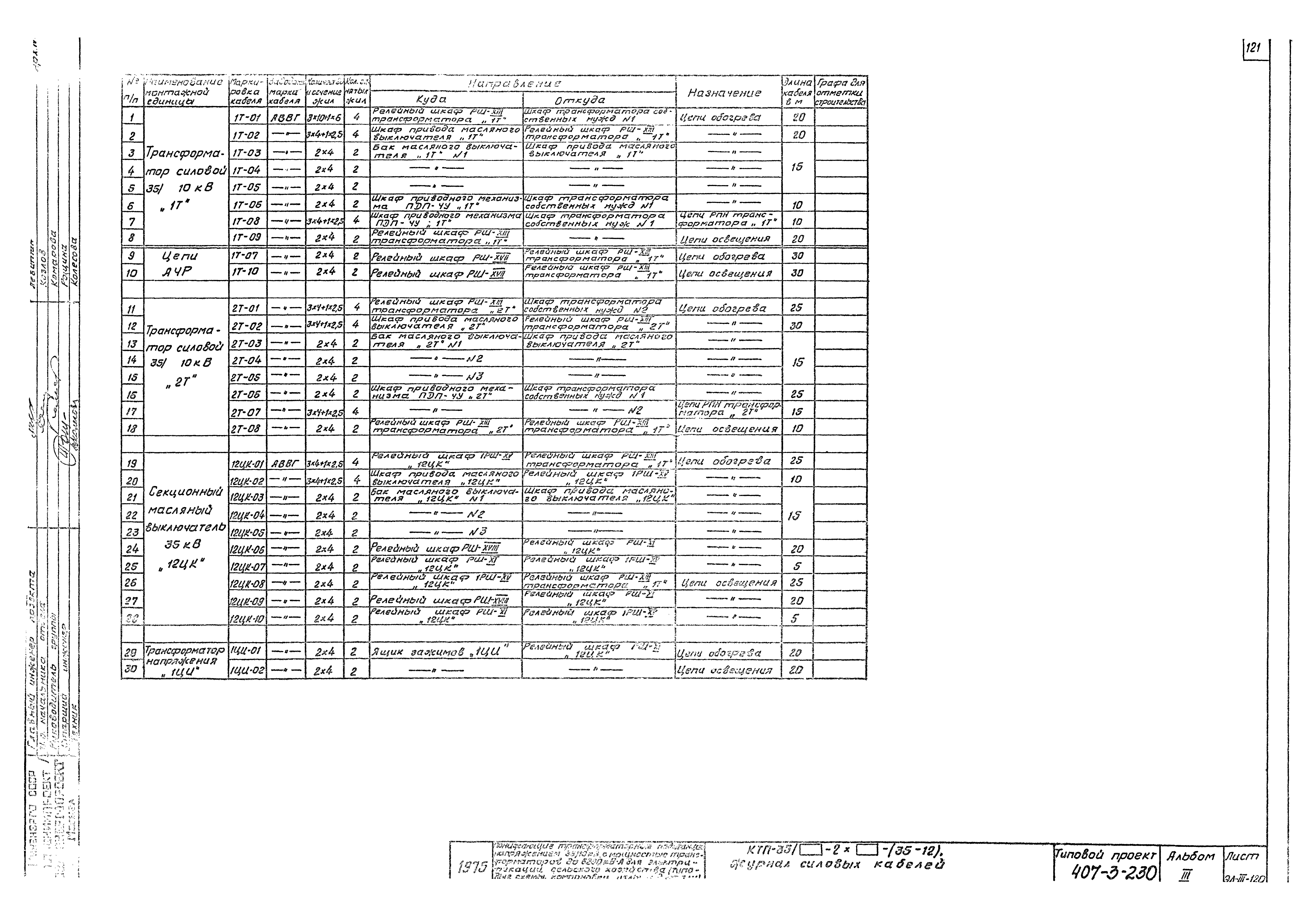 Типовой проект 407-3-230